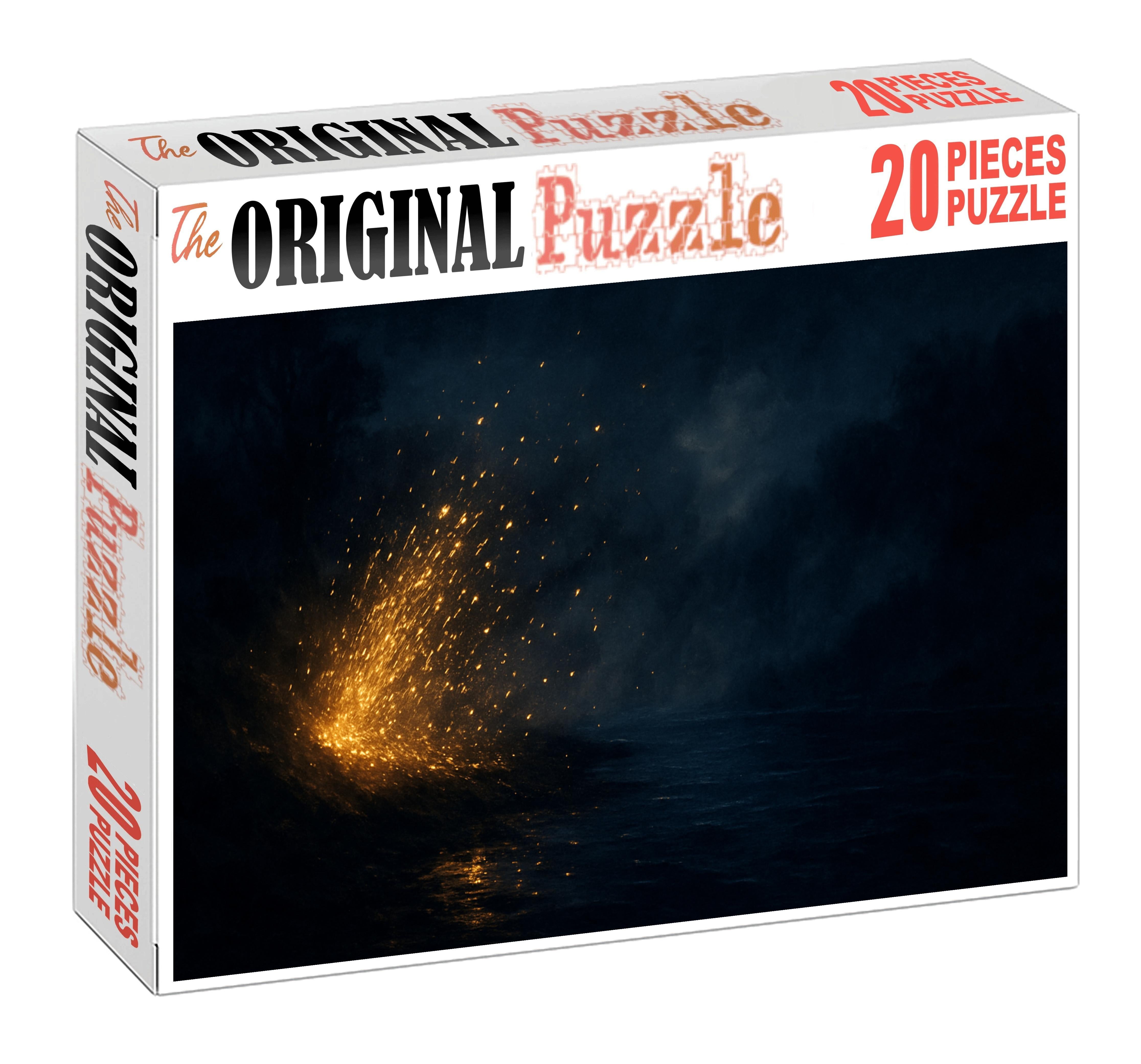 Nocturne In Black And Gold  The Falling Rocket 100 Piece Puzzle