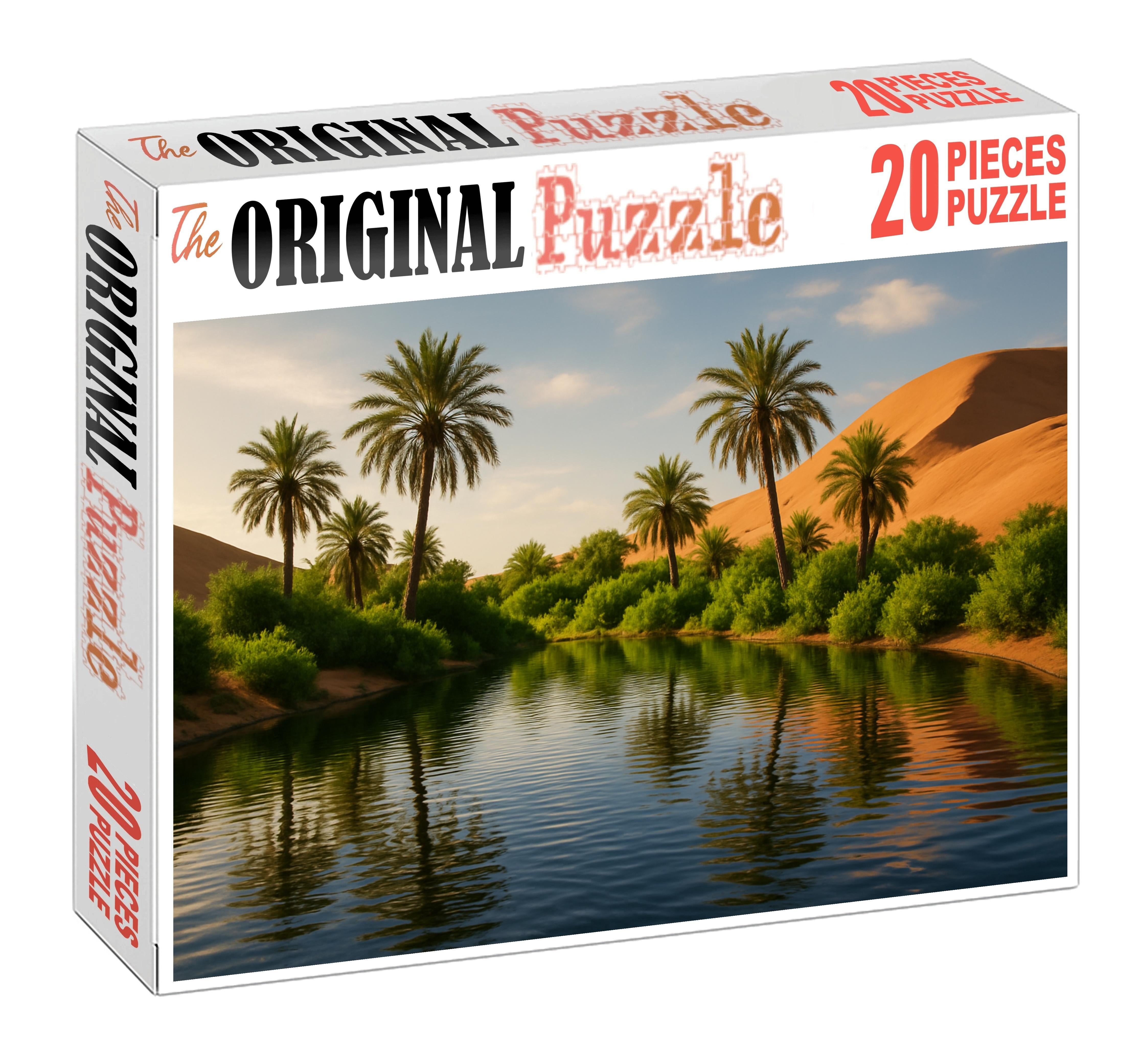 Emerald Oasis Hollow Unique Puzzle Design
