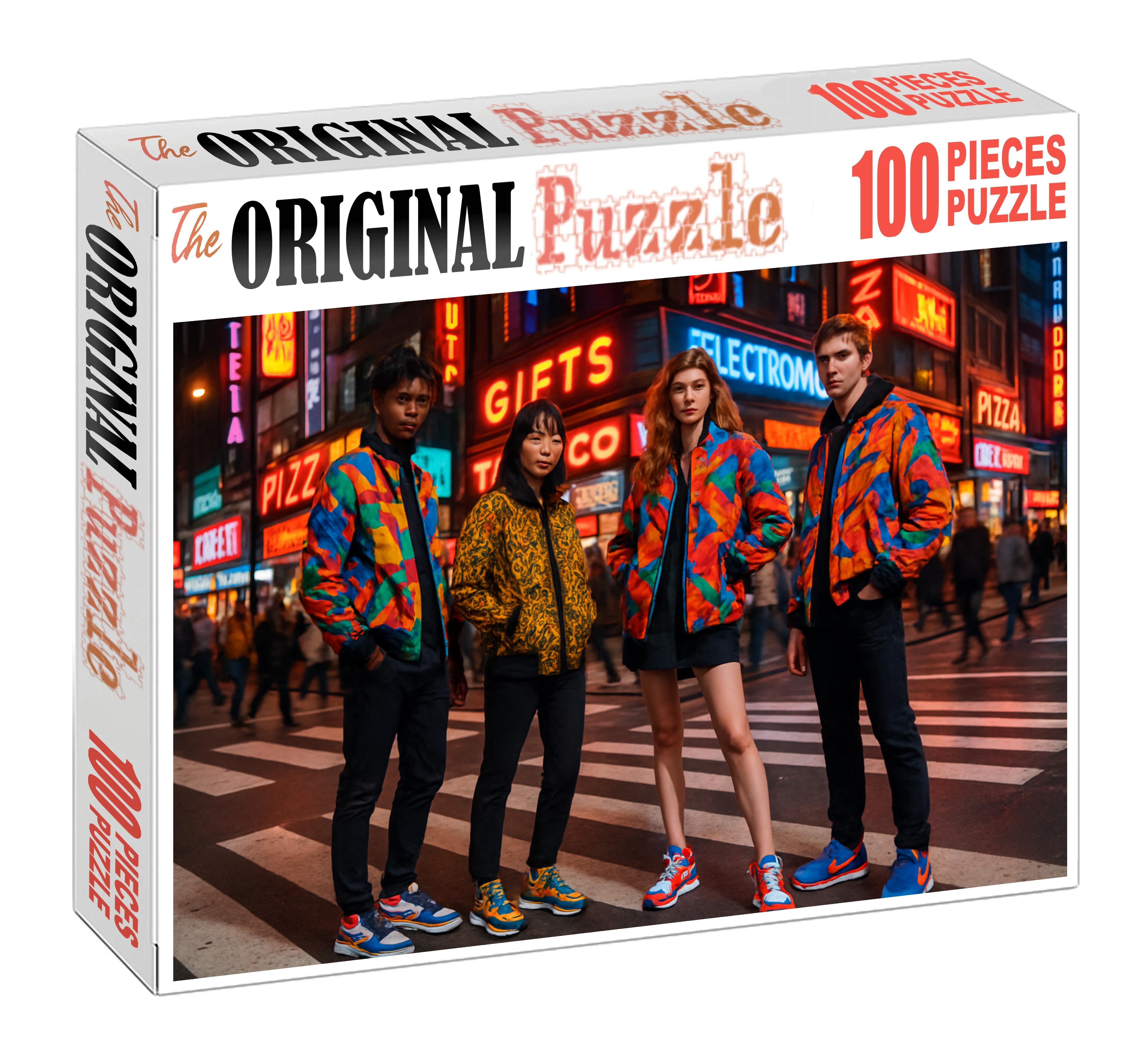 Urban Streetwear Renaissance Bold Prints And Cultural Fusion 50 Piece Puzzle