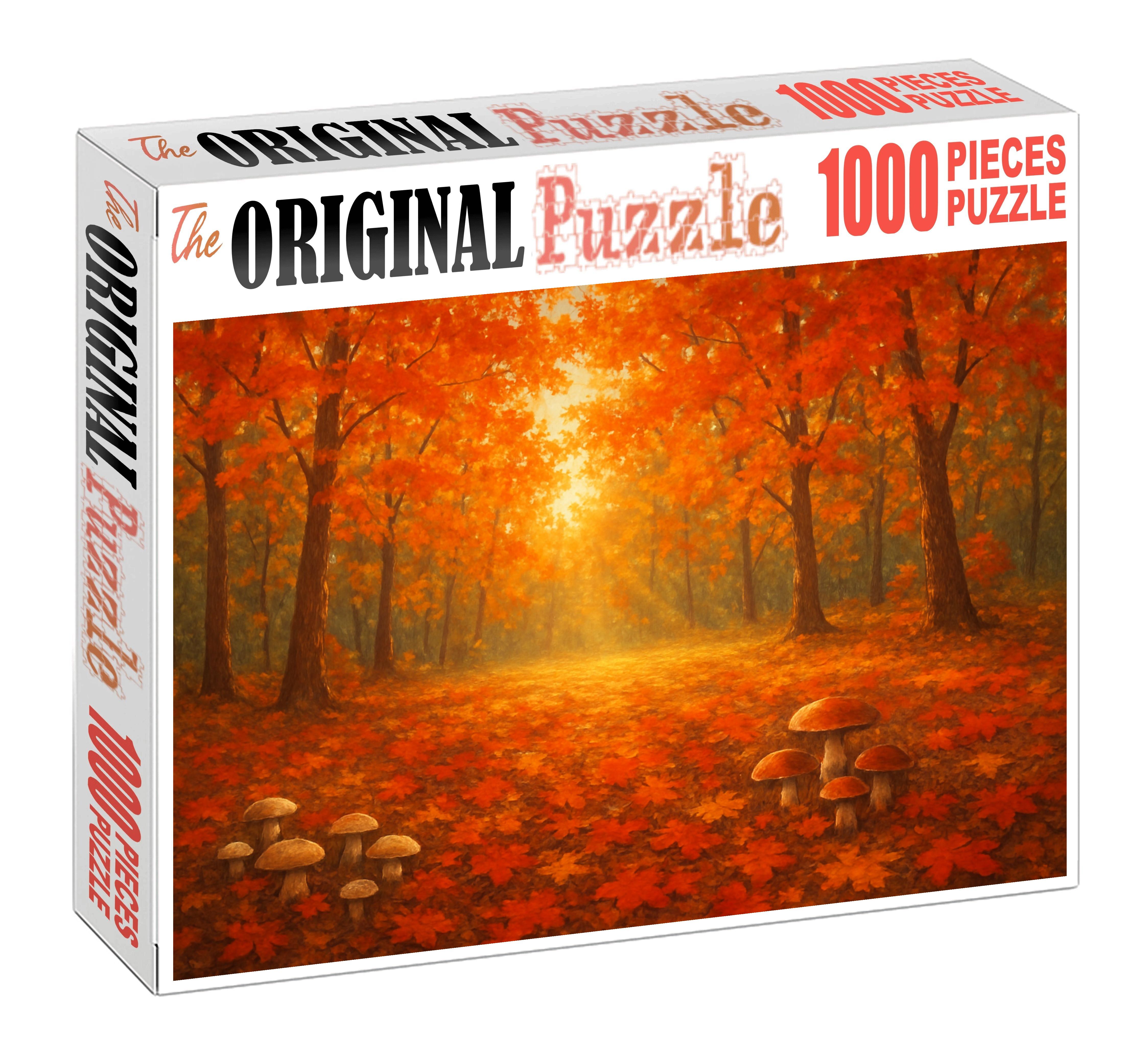Crimson Leaf Clearing 500 Piece Puzzle