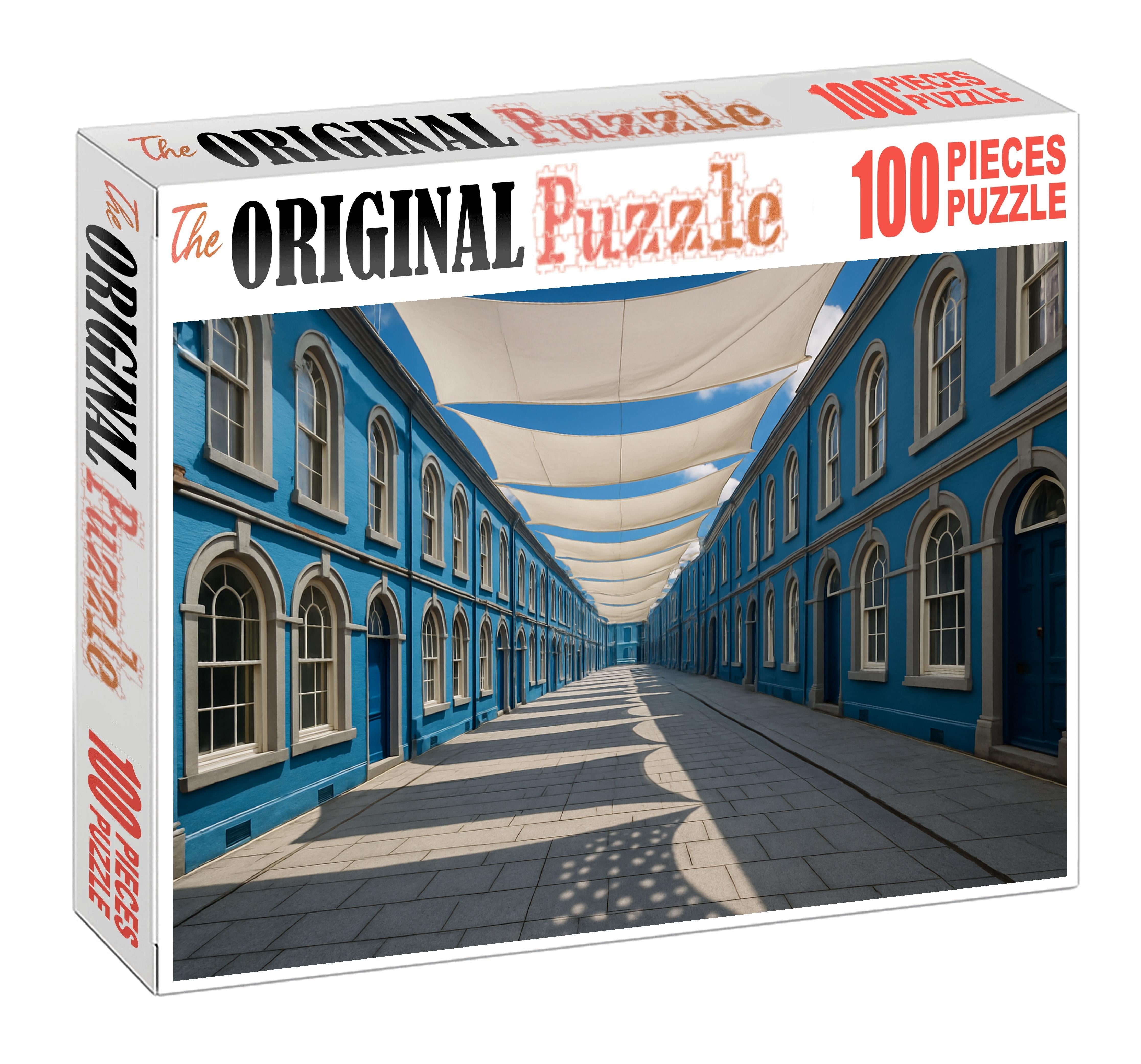 Cerulean Canopy Street Puzzle Collection