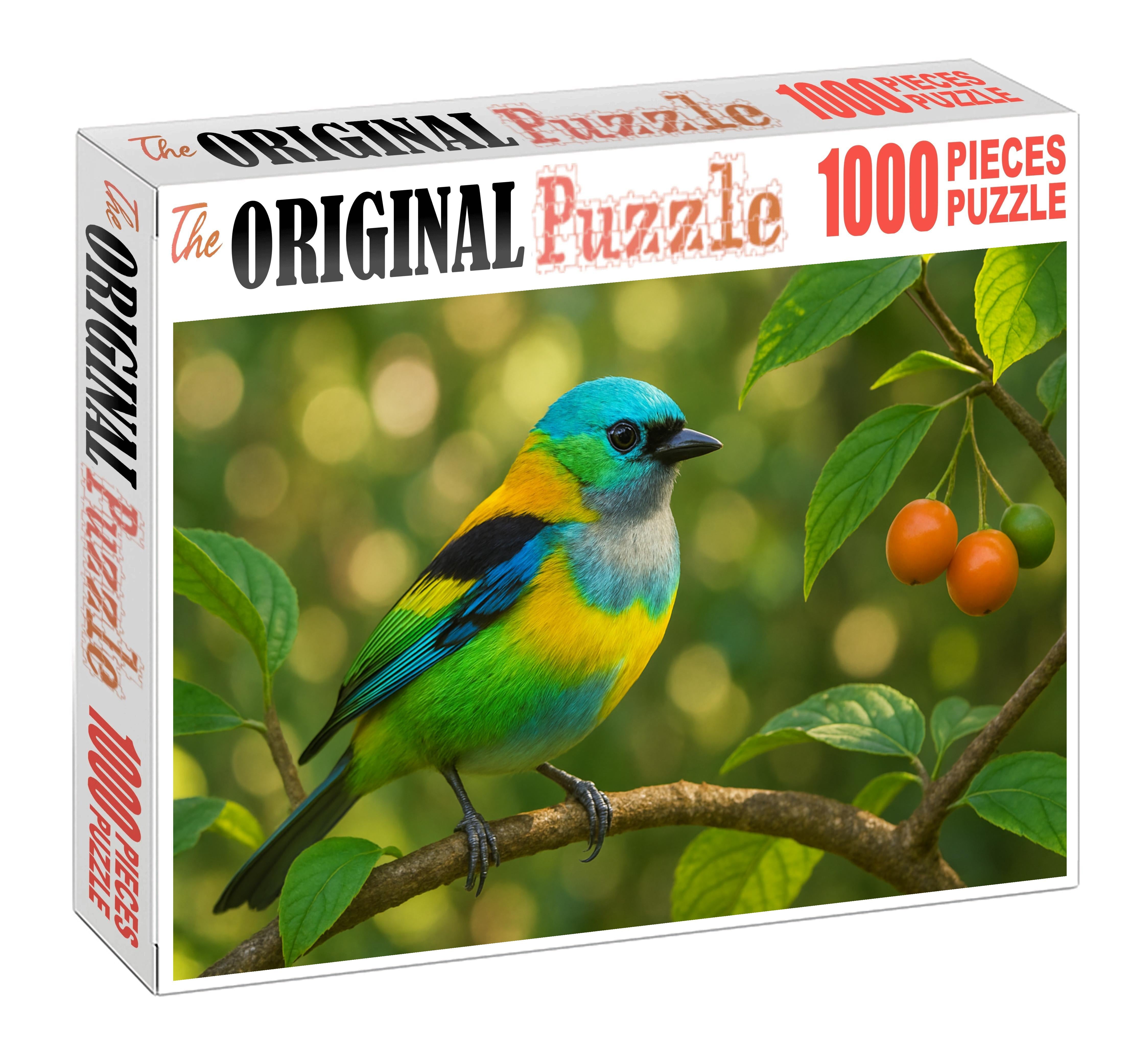 Silver-throated Tanager Forest's Mosaic Easy Puzzles