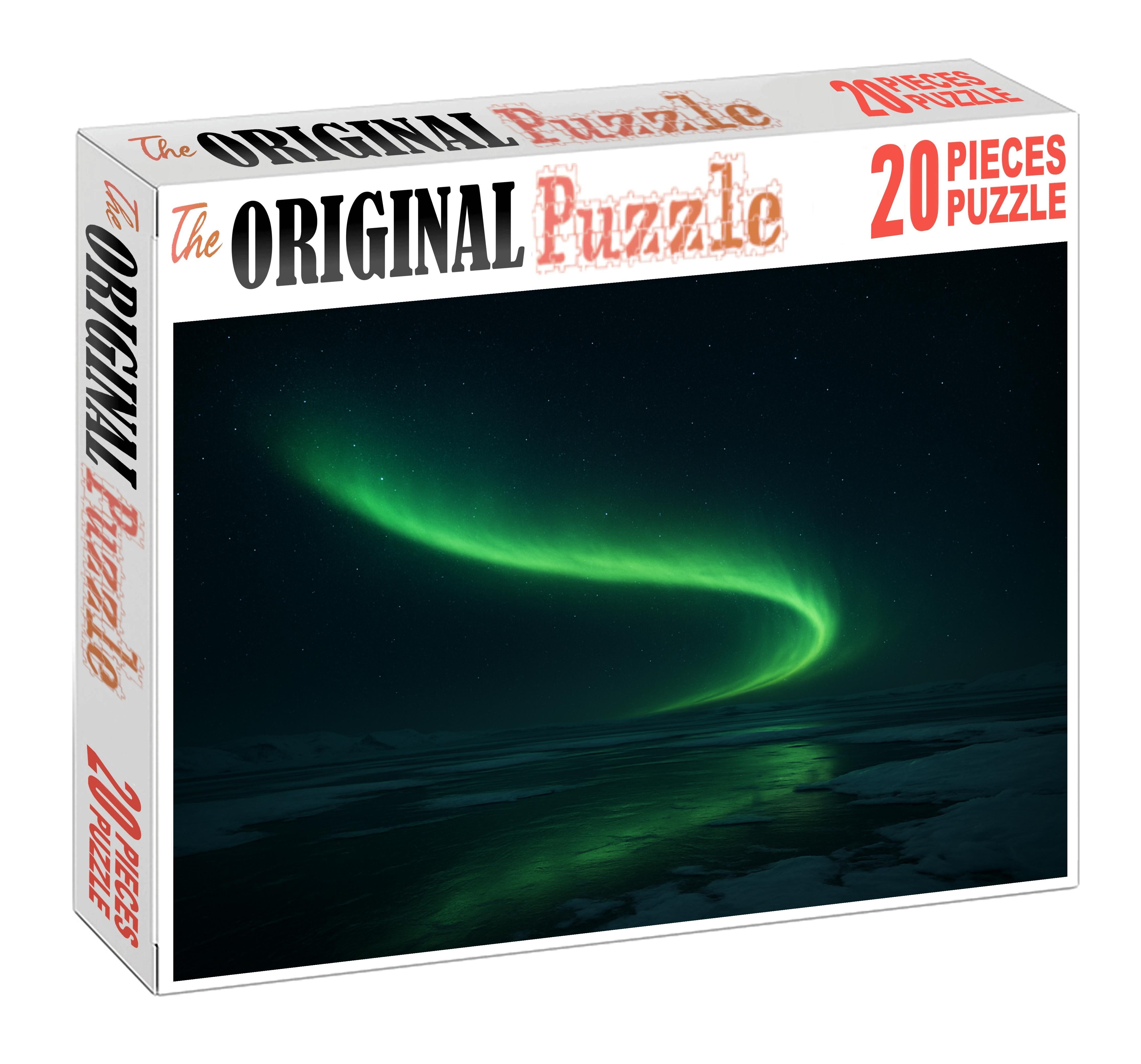Verdant Aurora Ribbon Puzzle Collection