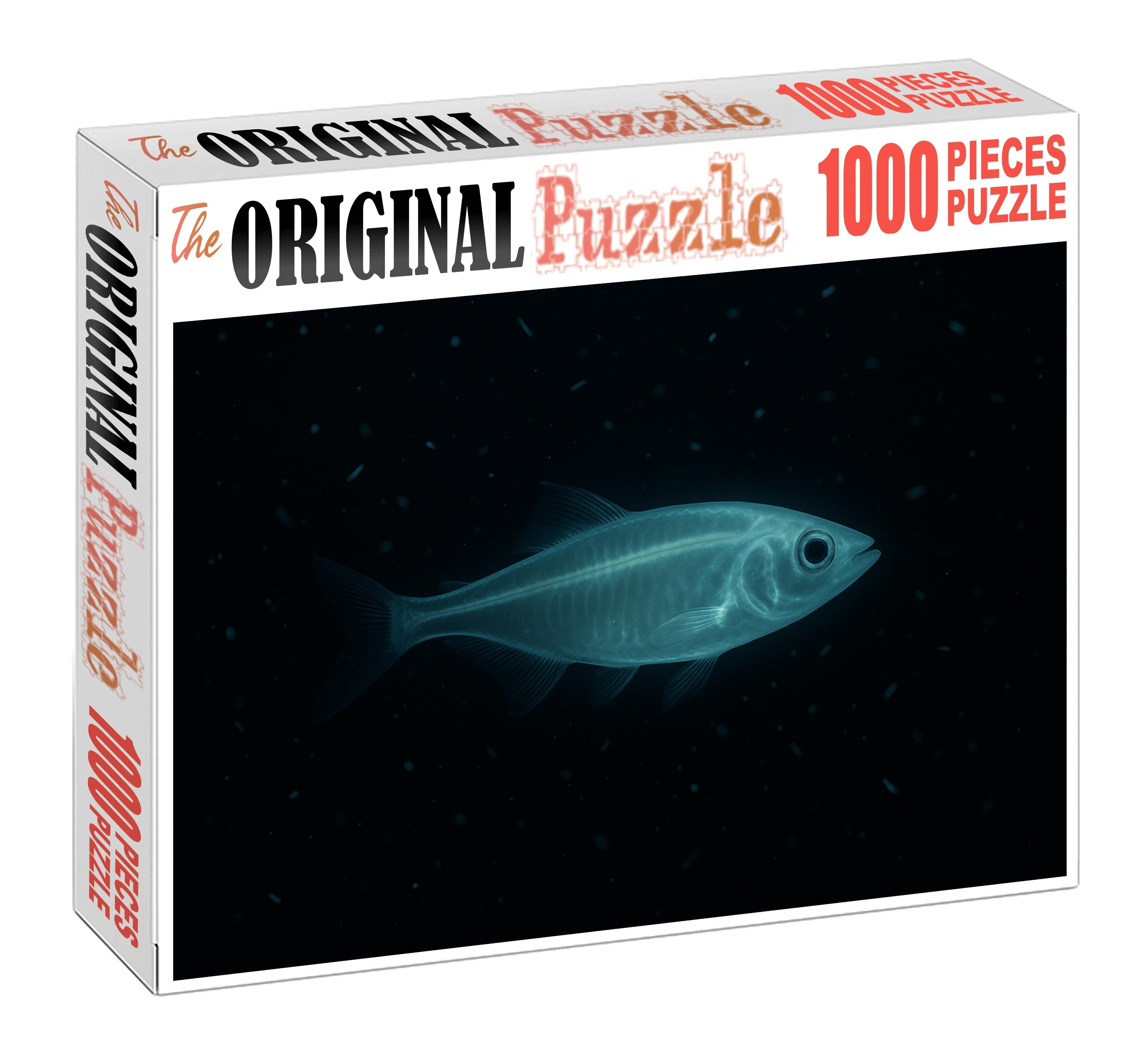 Celestial Glassfish Translucent Drifter With Radiant Glow Mini Puzzle