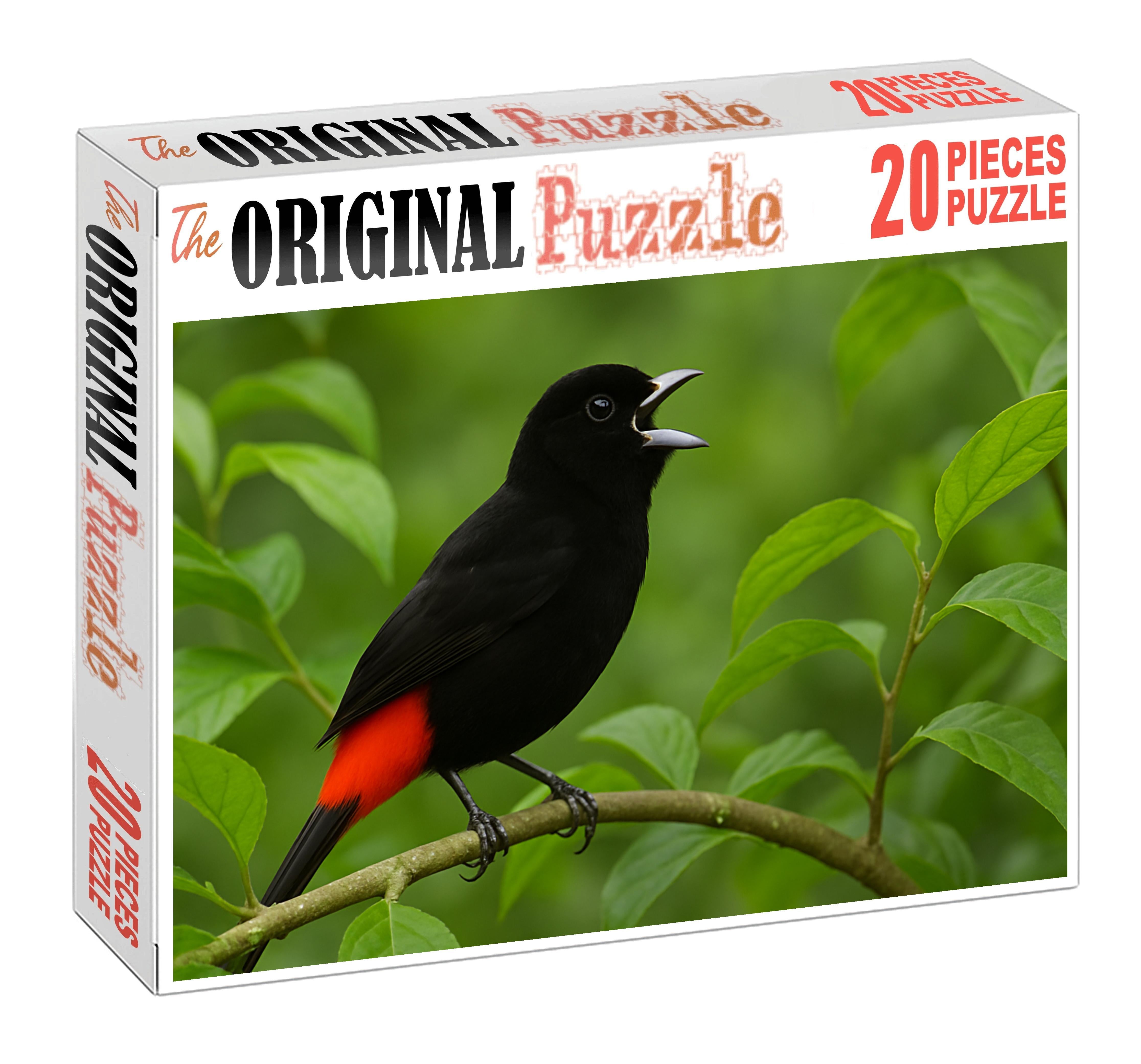 Scarlet-rumped Cacique Vocal Canopy Performer Challenging Puzzles