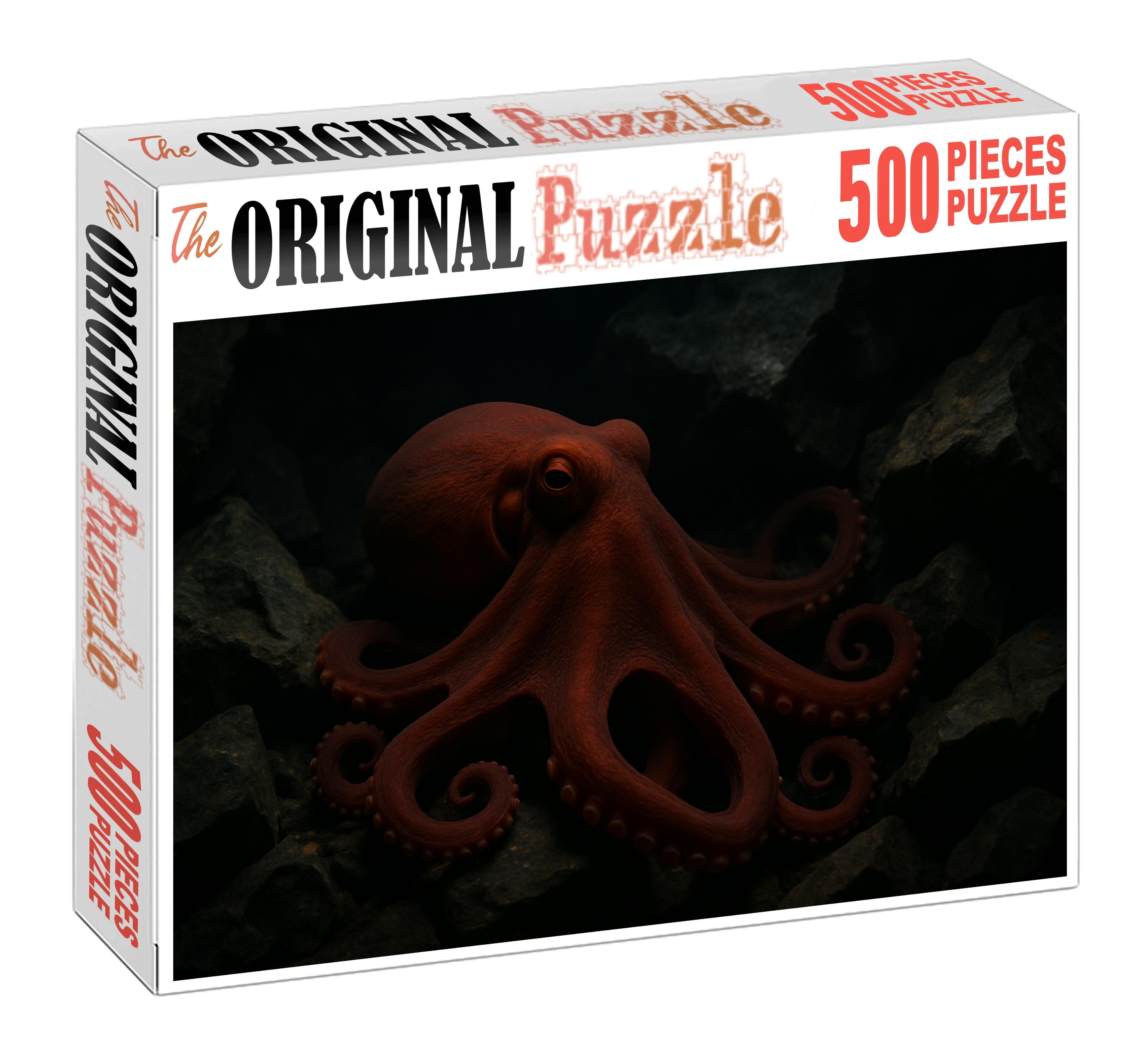 Velvet-spined Octopus Solitary Ambush Predator With Textured Mantle Puzzle Fun