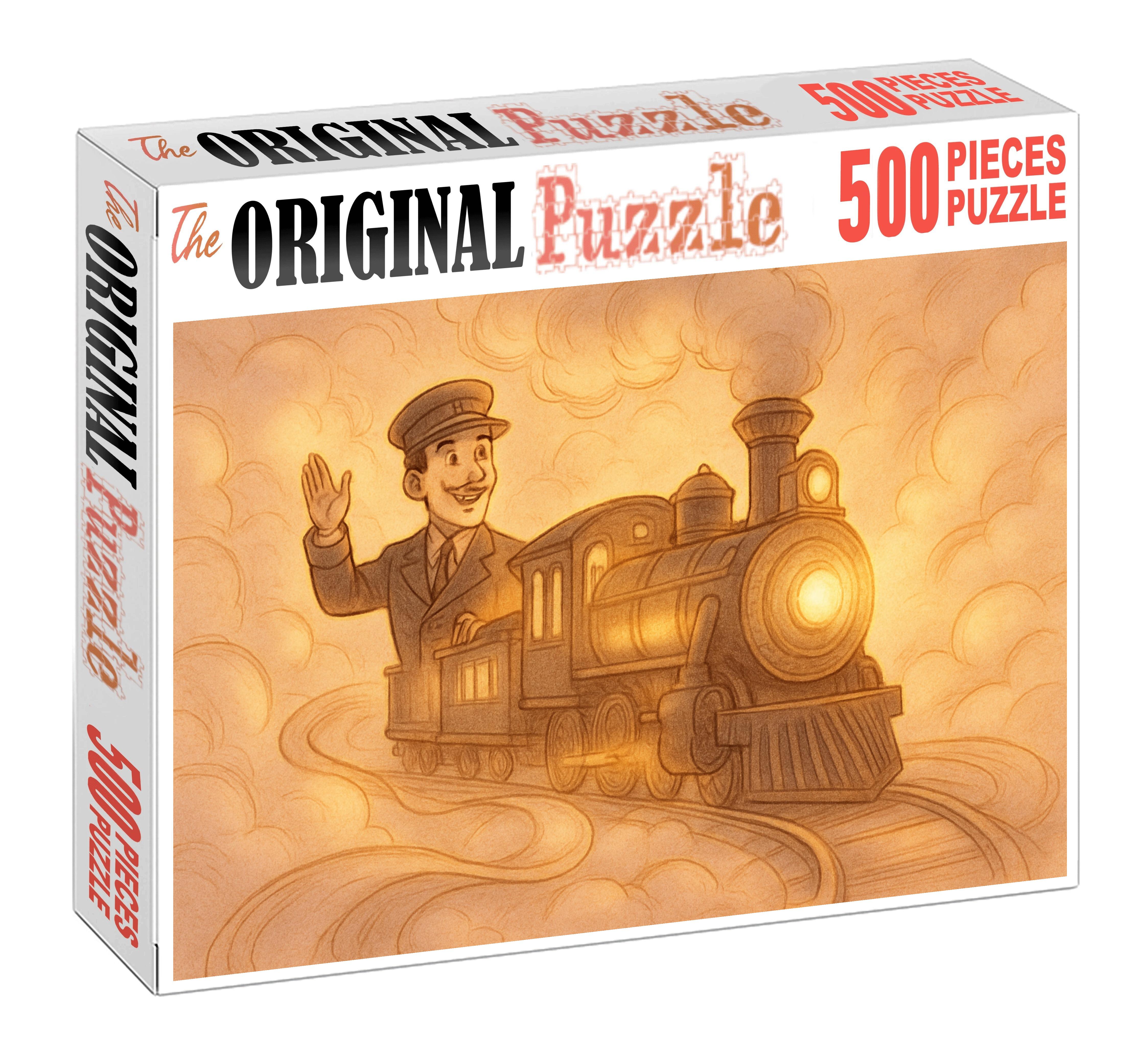 Dreamscape Train Conductor Mini Puzzle