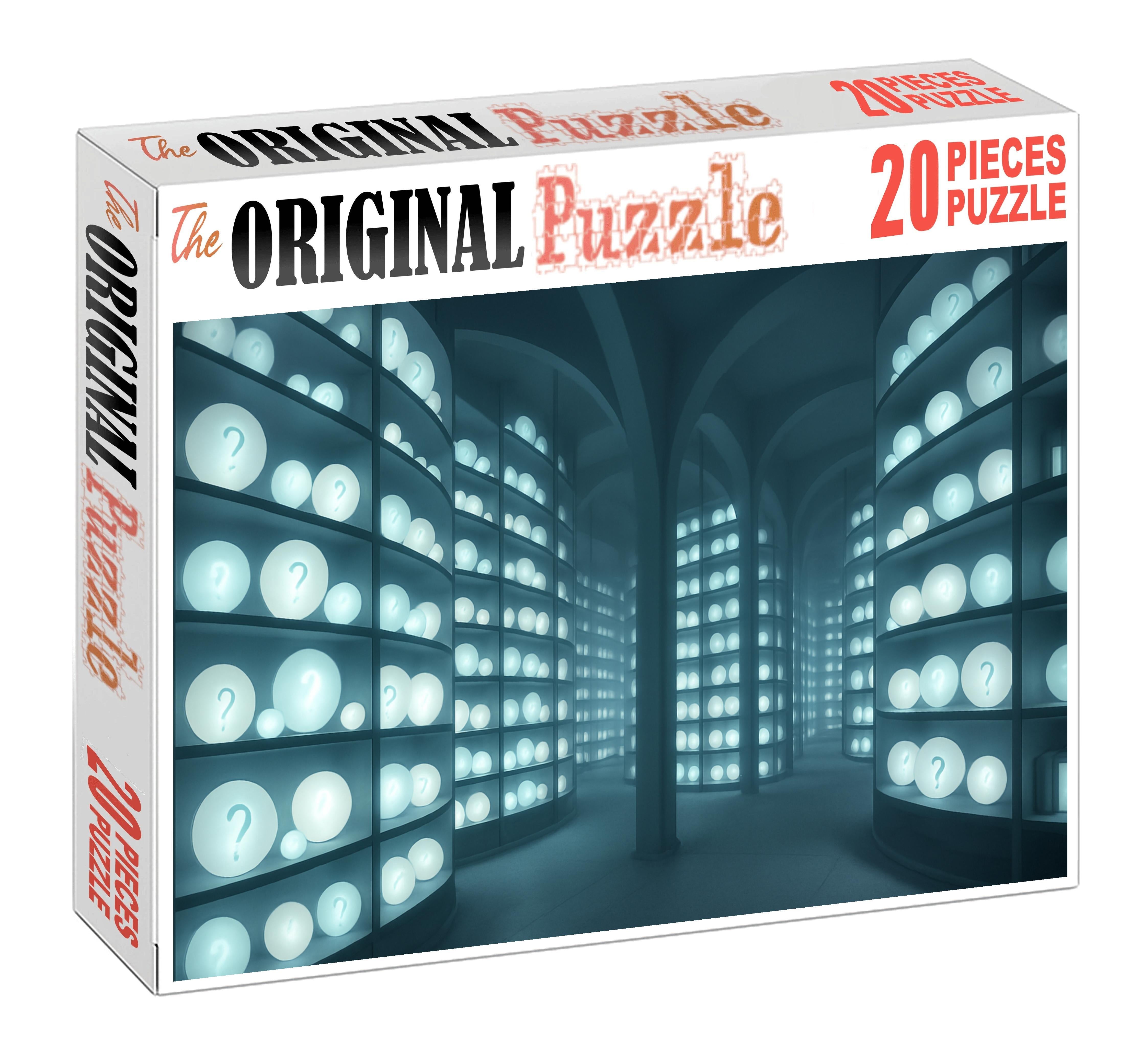 The Silent Library Of Infinite Questions 300 Piece Puzzle