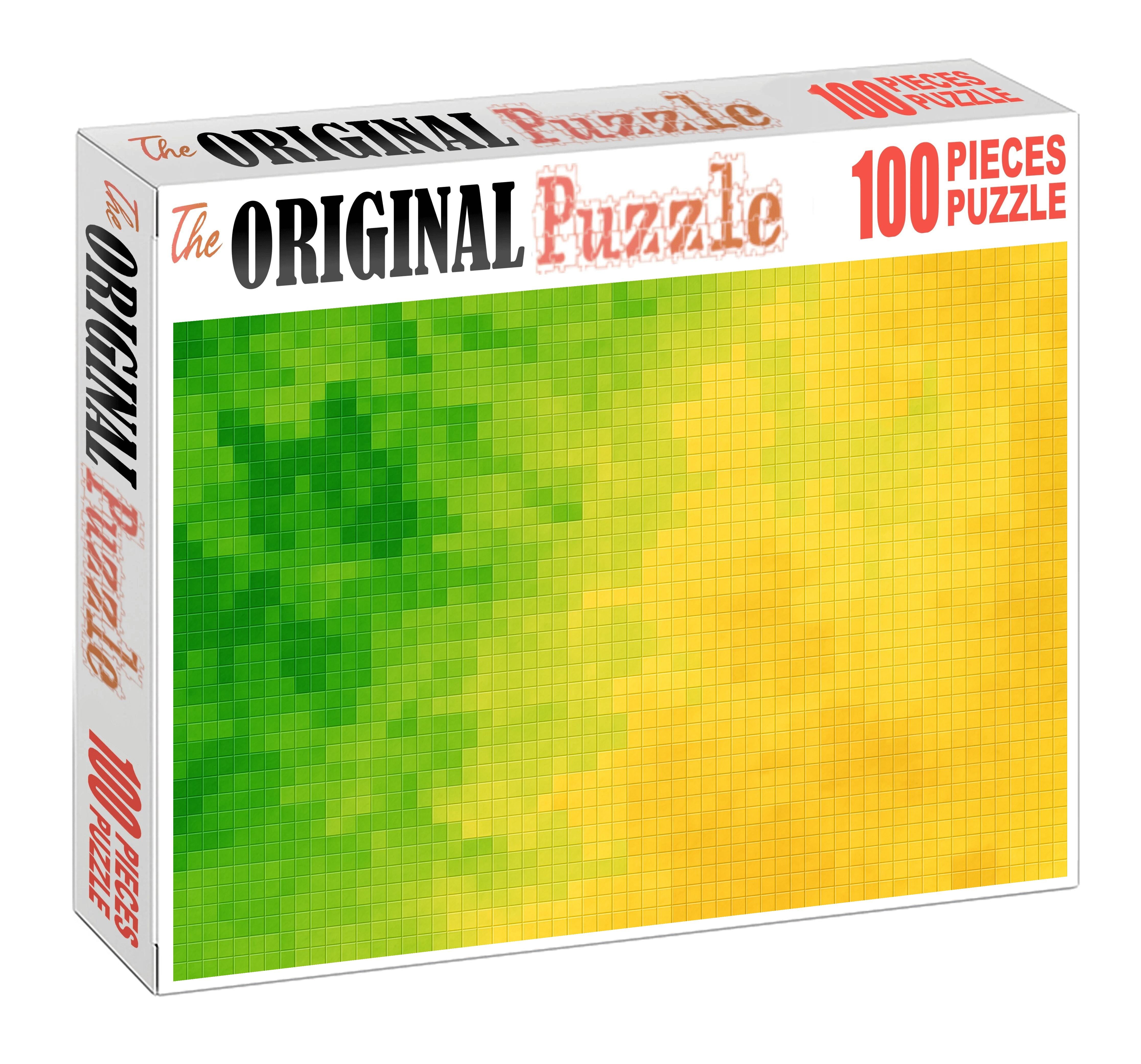 Vegetation Density Raster Visualization Puzzle Collection