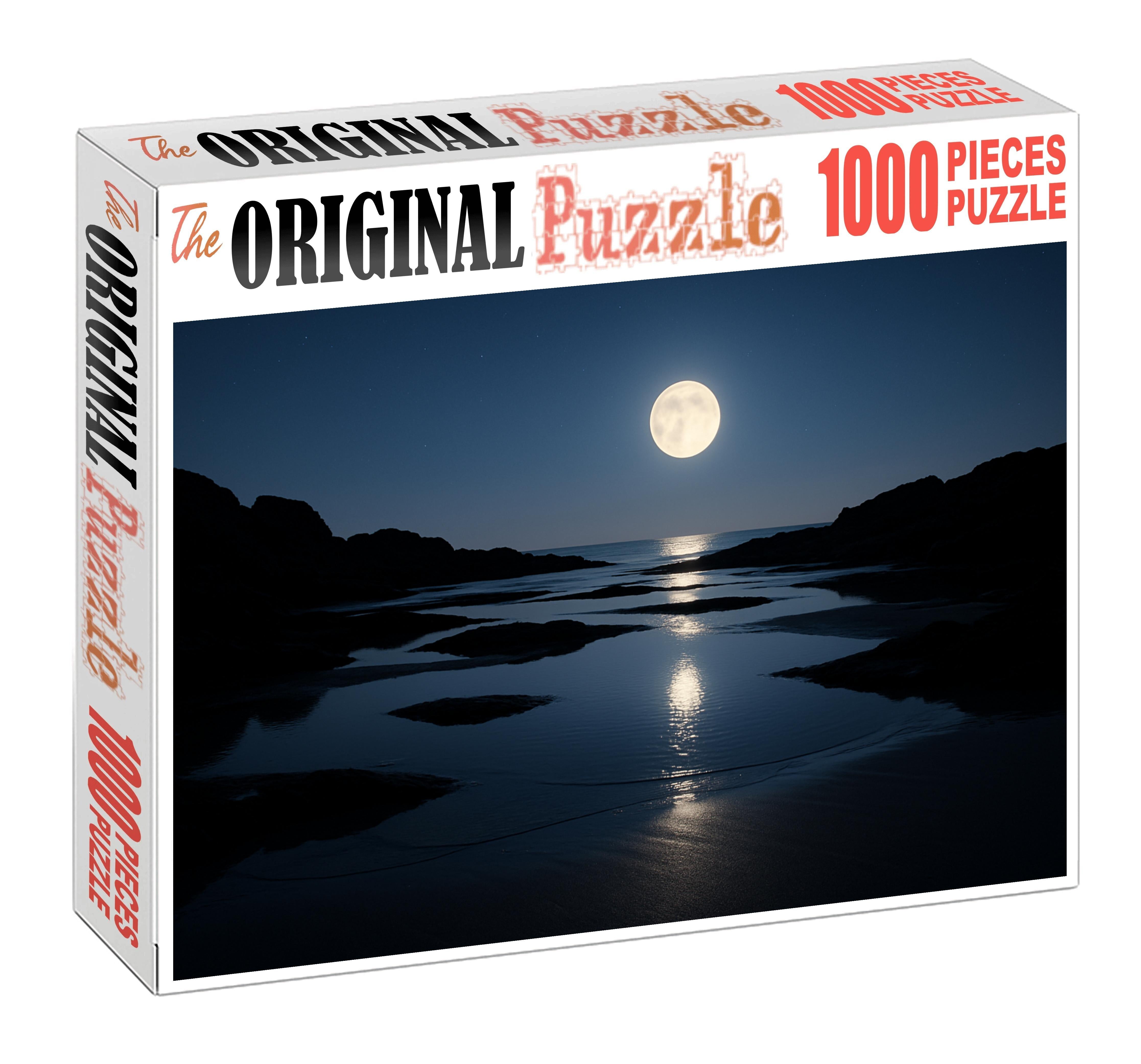 Moonlit Tide Cove Unique Puzzle Design