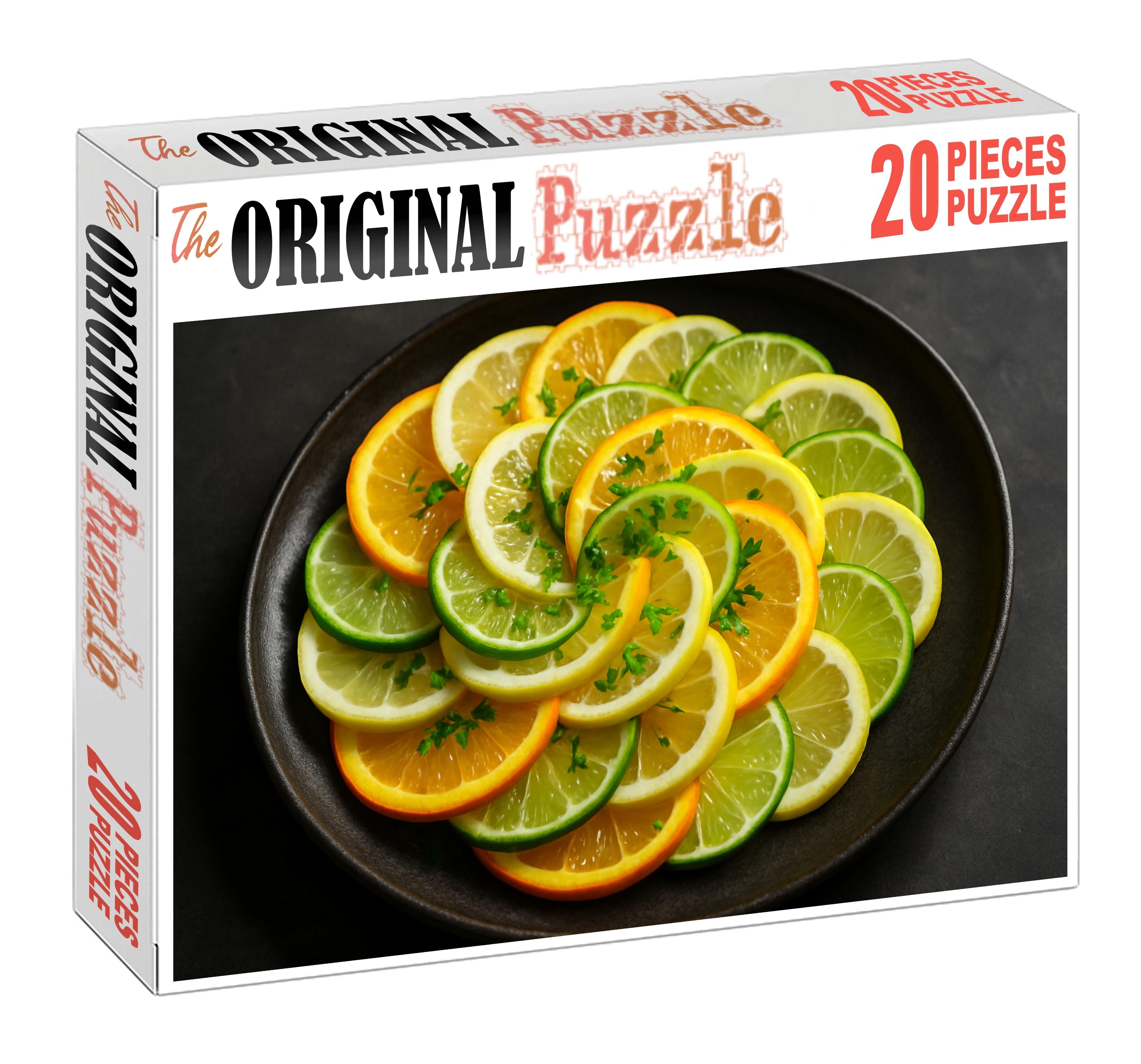 Citrus Spiral Elegance Puzzle Collection