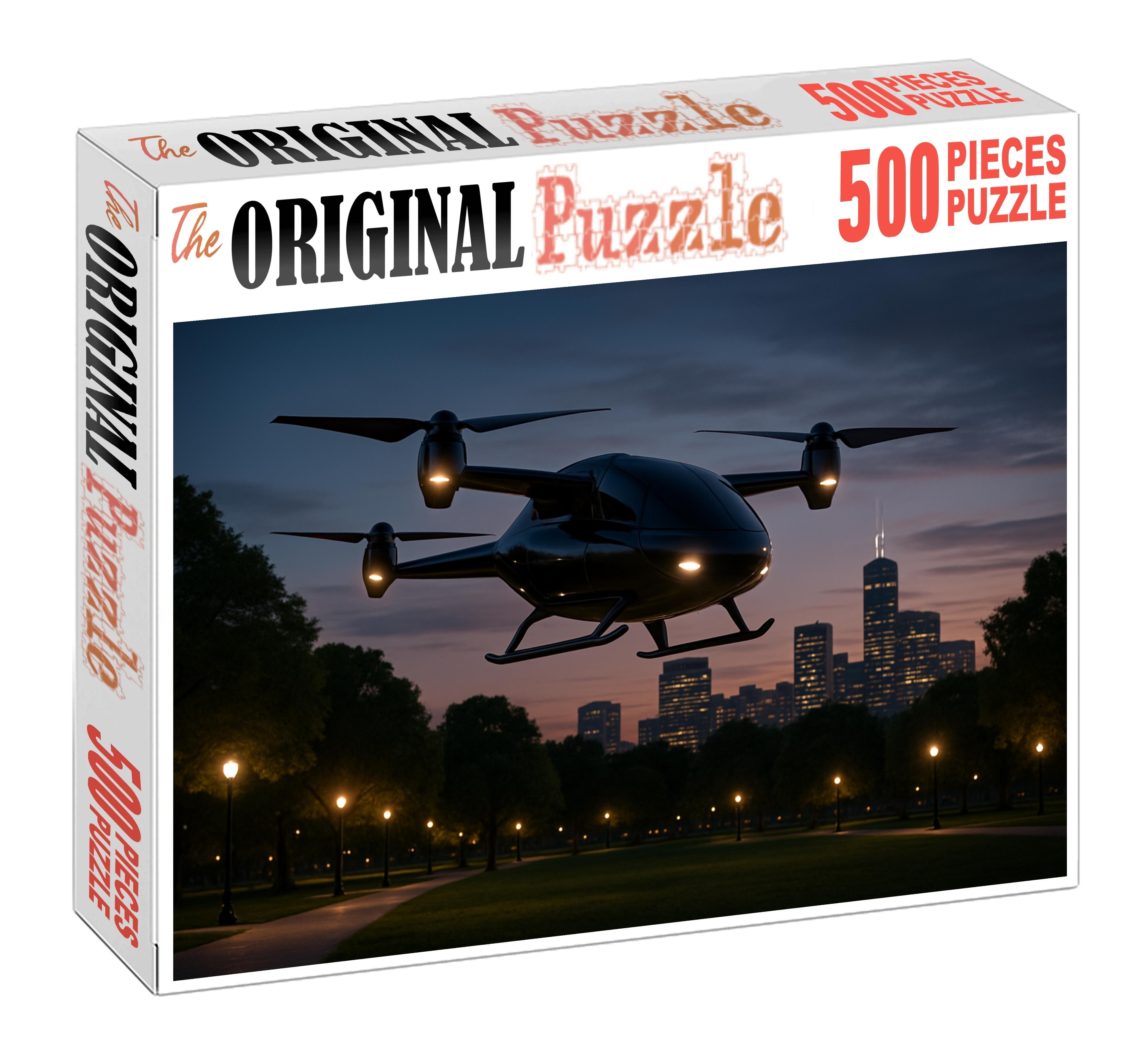 Hybrid Electric Personal Air Vehicle 500 Piece Puzzle