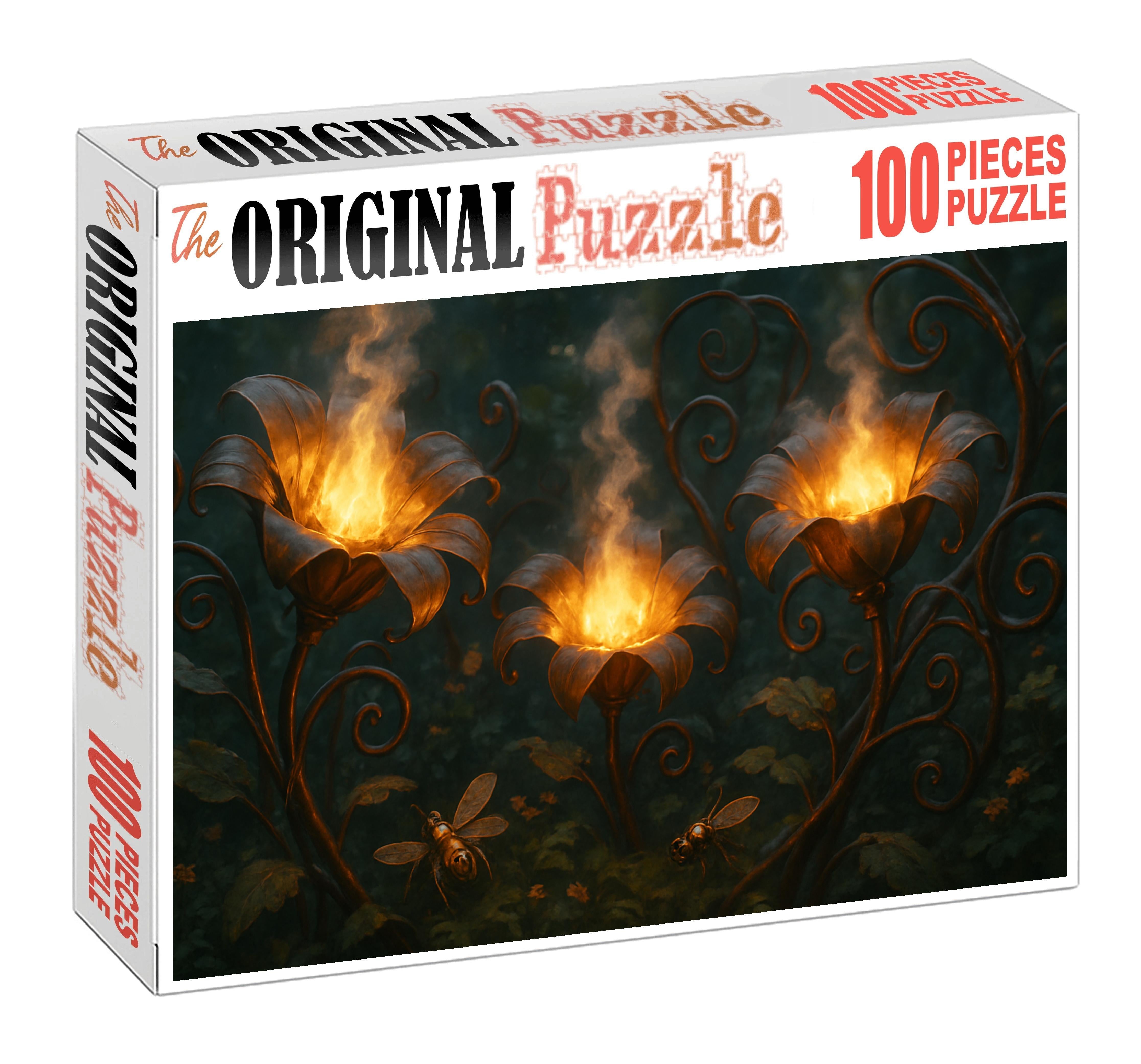 Garden Of Mechanical Whispers 1000 Piece Puzzle