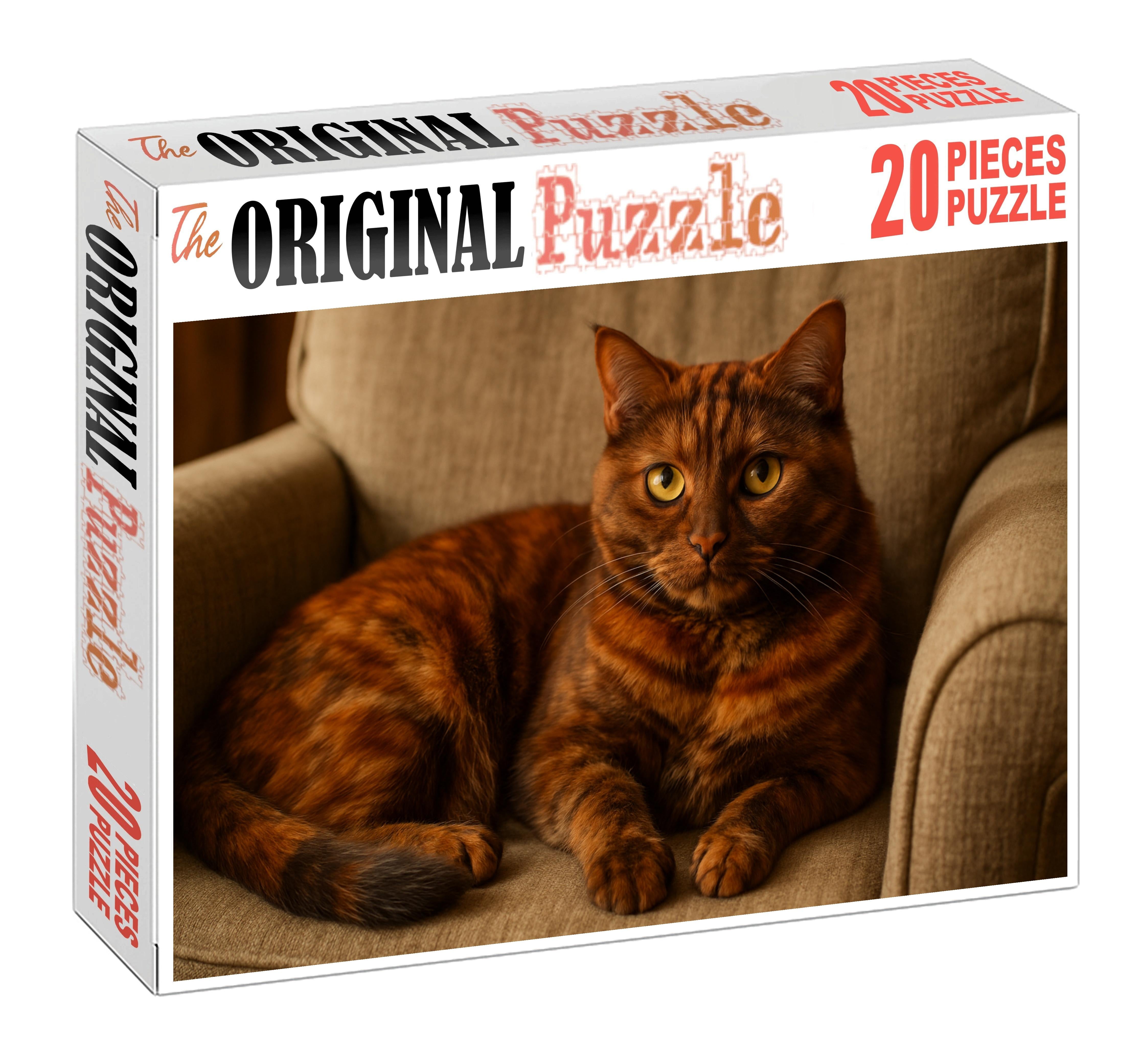 Amber Tapestry Richly Patterned Cinnamon Torbie With Gentle Demeanor Puzzle Challenge