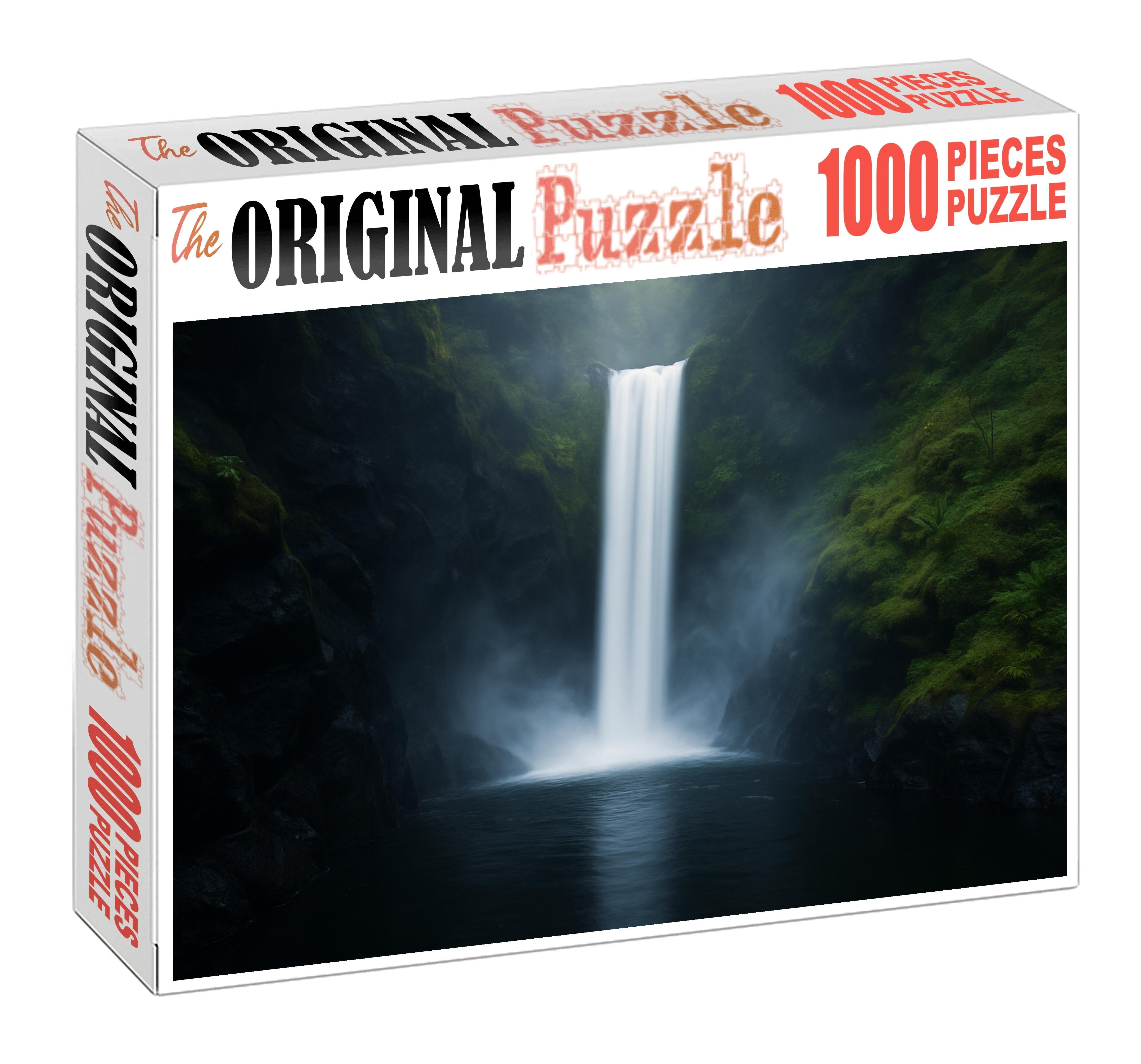 Ivory Mist Plunge Custom Jigsaw Puzzle