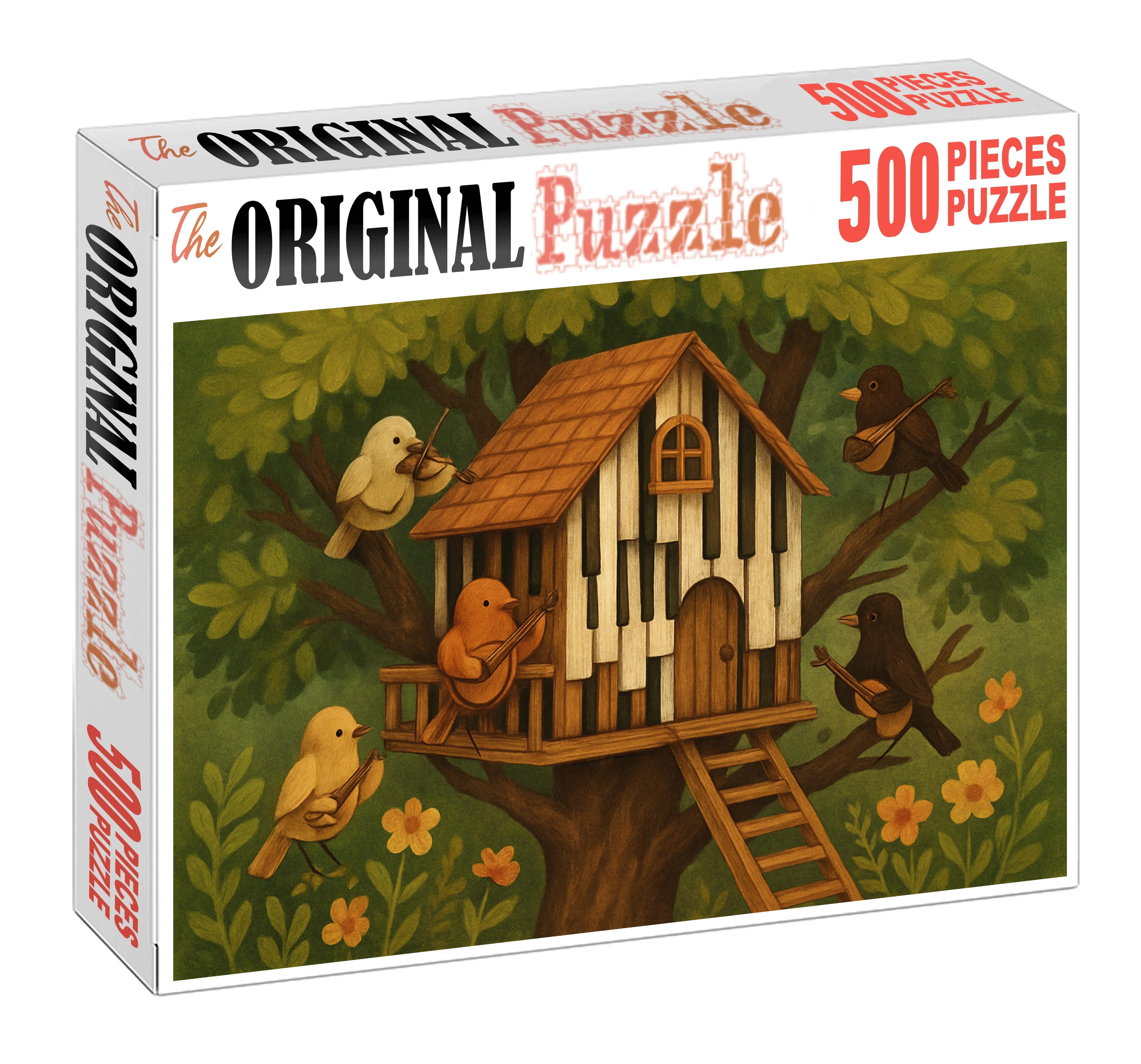 The Musical Treehouse 200 Piece Puzzle