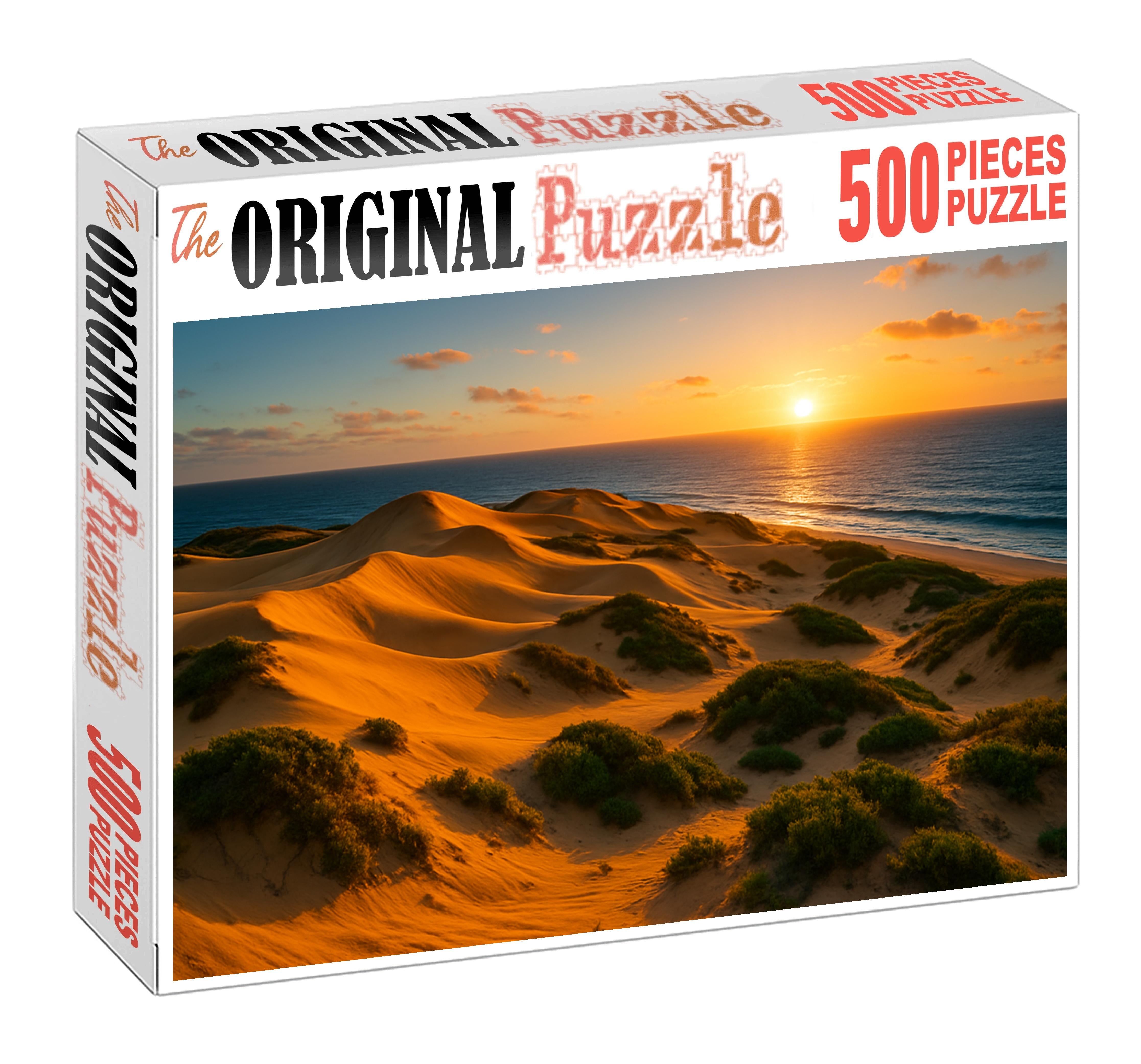 Amber Sand Dunes Puzzle For Kids