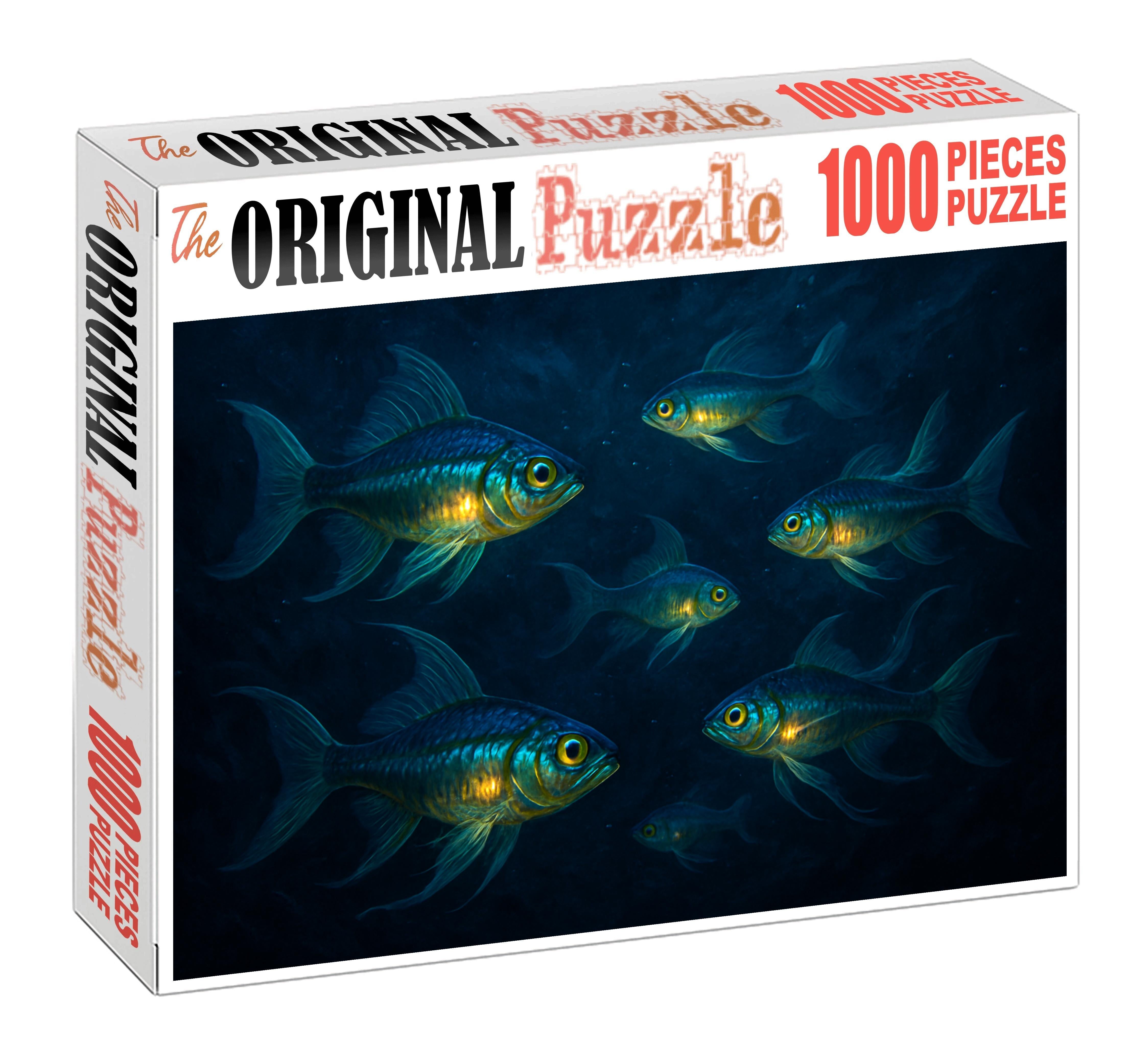 The Lanternfish Serenade Custom Jigsaw Puzzle