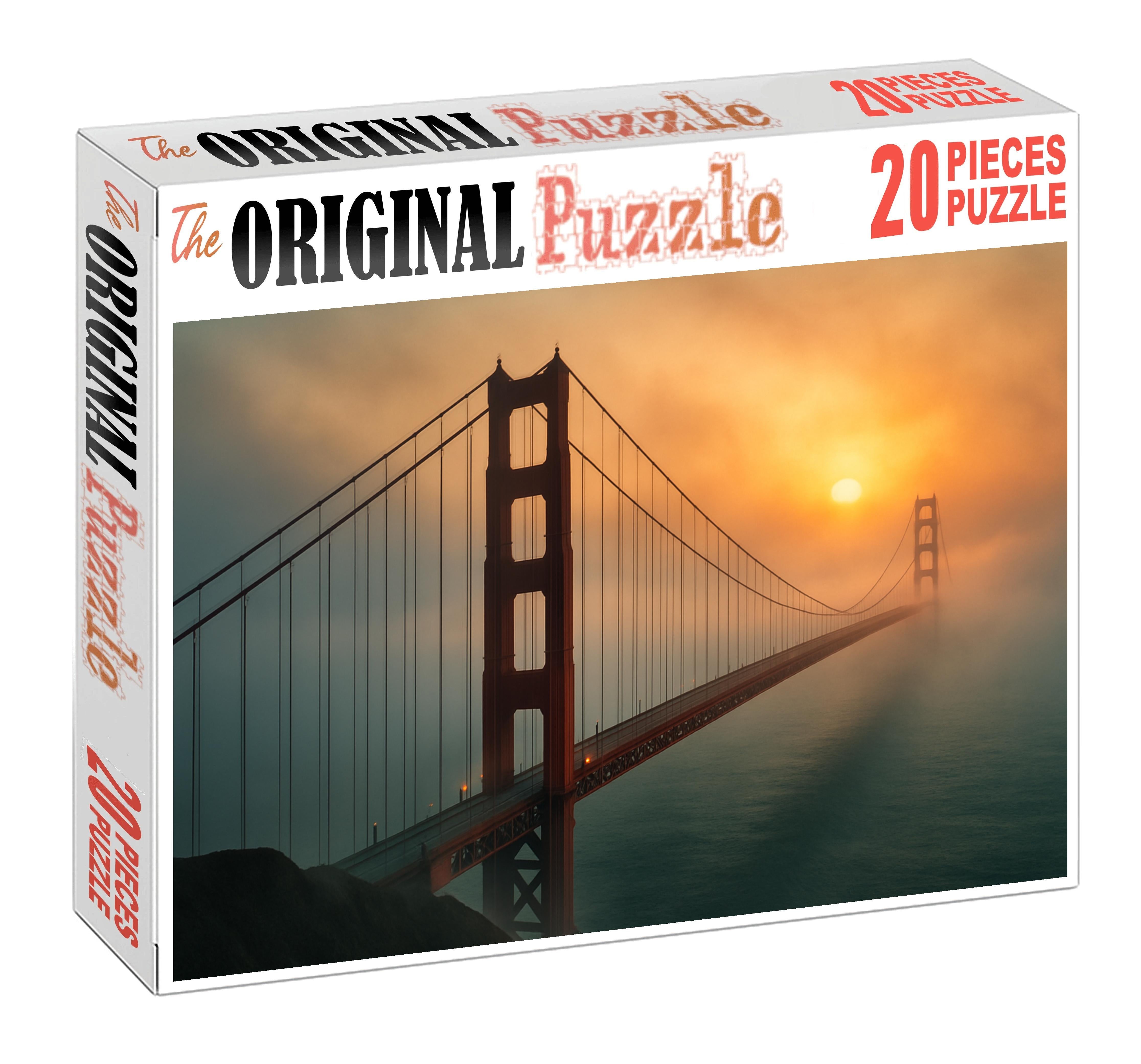 Golden Gate Bridge Located In San Francisco Usa Recognized By 8895 Globally As An Engineering And Cultural Landmark 1000 Piece Puzzle