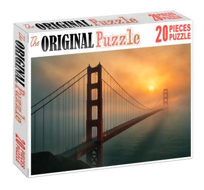 Golden Gate Bridge Located In San Francisco Usa Recognized By 8895 Globally As An Engineering And Cultural Landmark 1000 Piece Puzzle