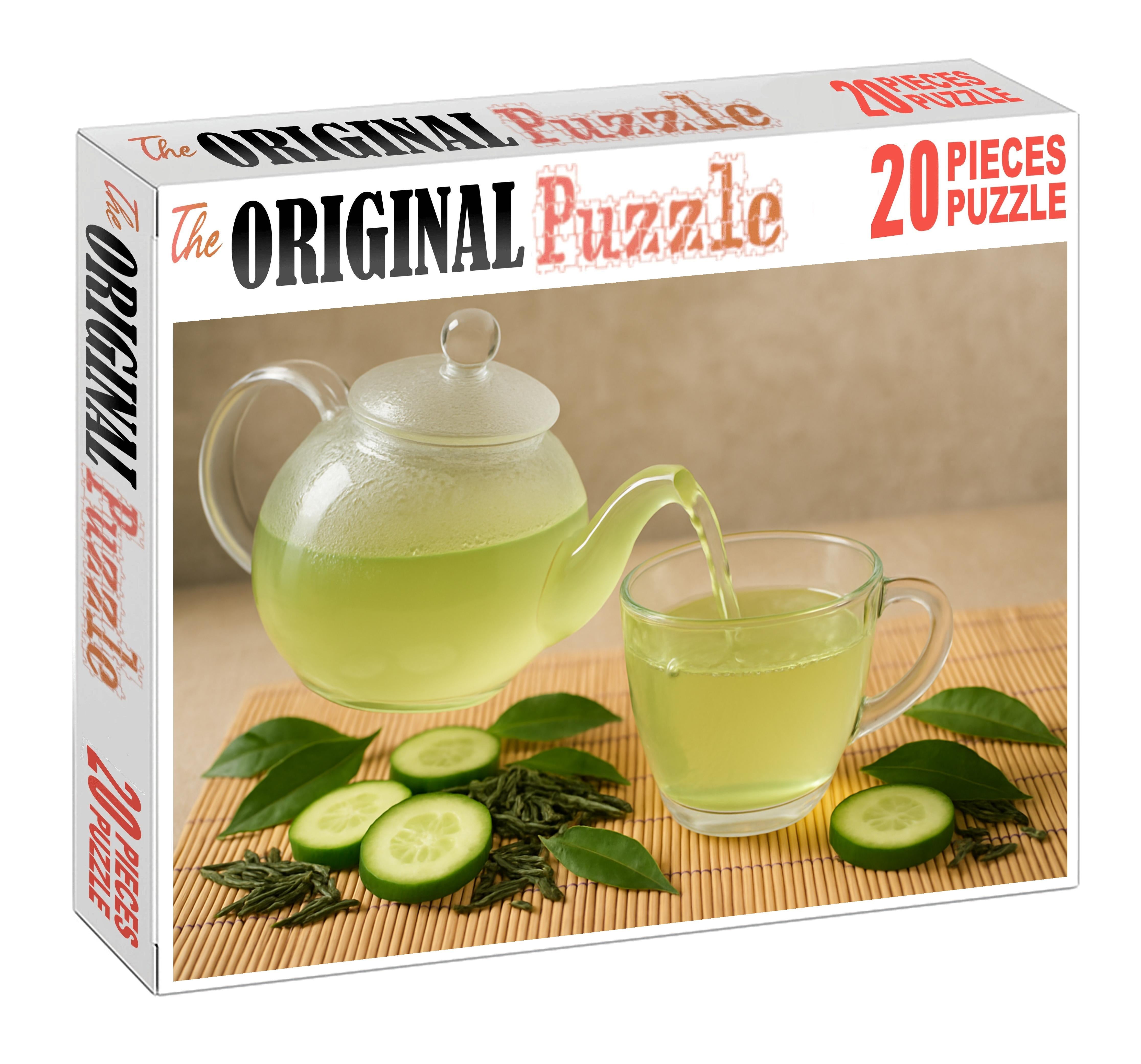 Luminous Garden Green Tea Puzzle Fun
