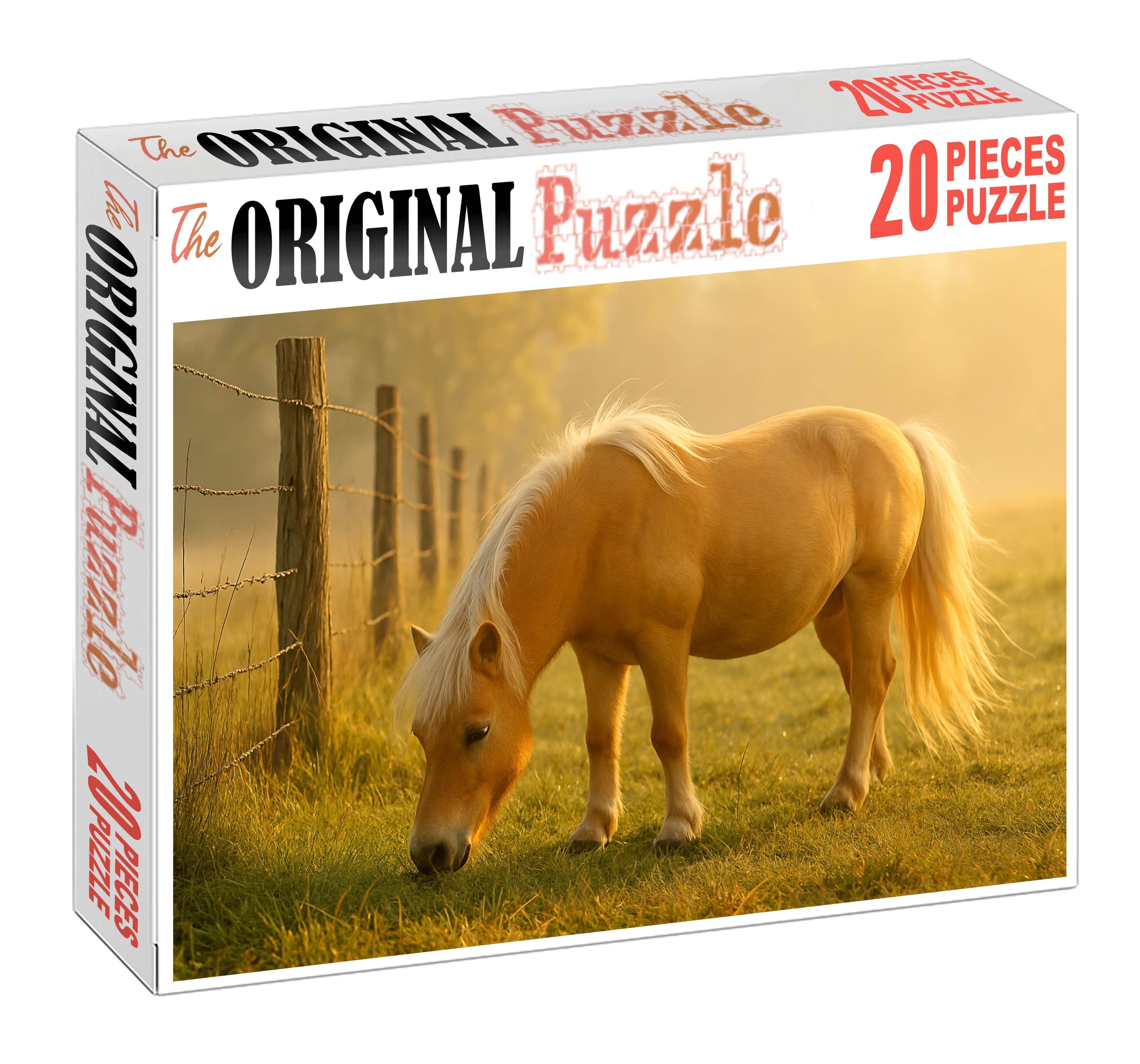 Misty Meadow Soft Palomino Pony With Endearing Temperament Puzzle For Kids