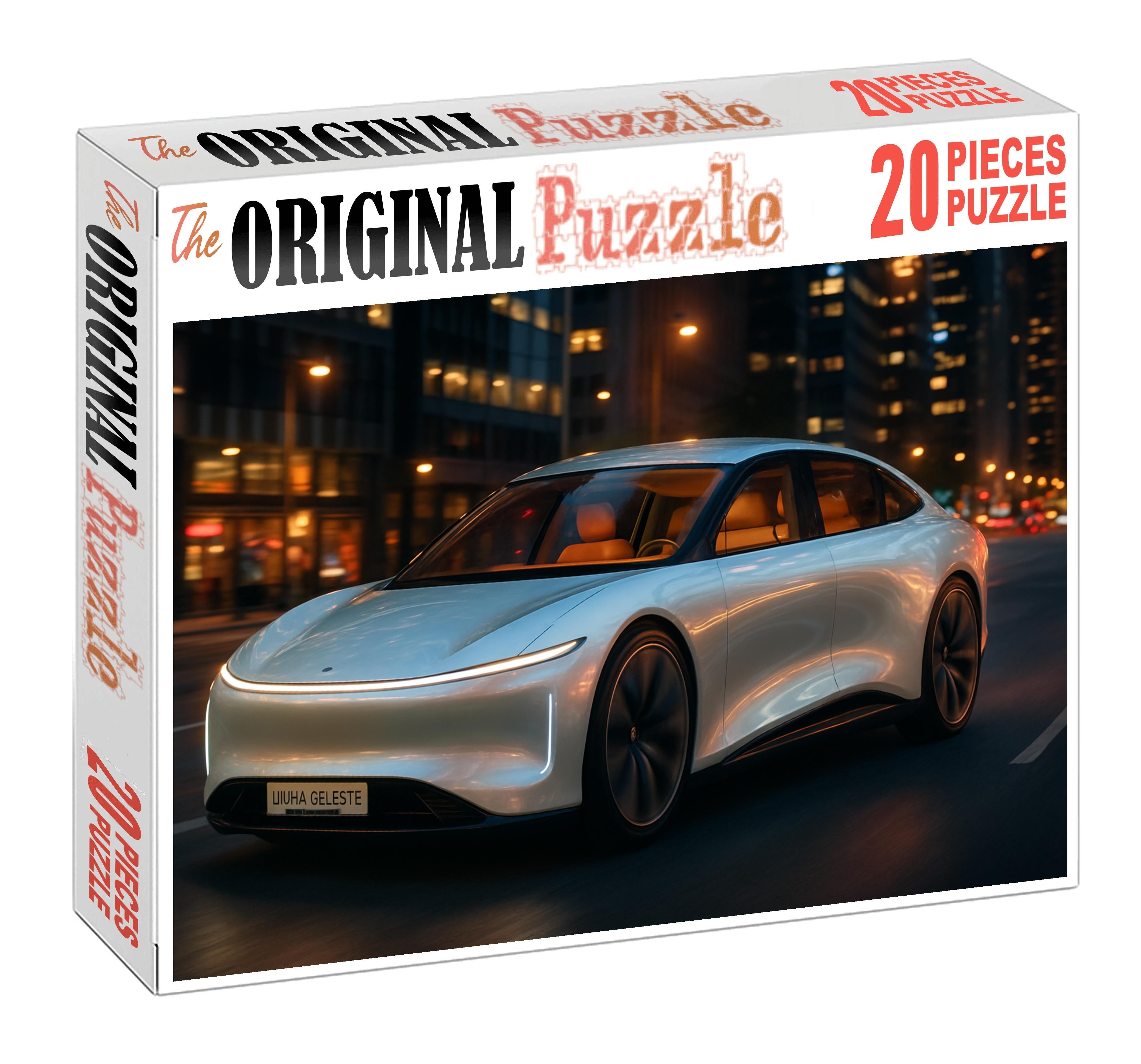 Lumia Celeste Electric Luxe Four-door Performance Saloon 20 Piece Puzzle