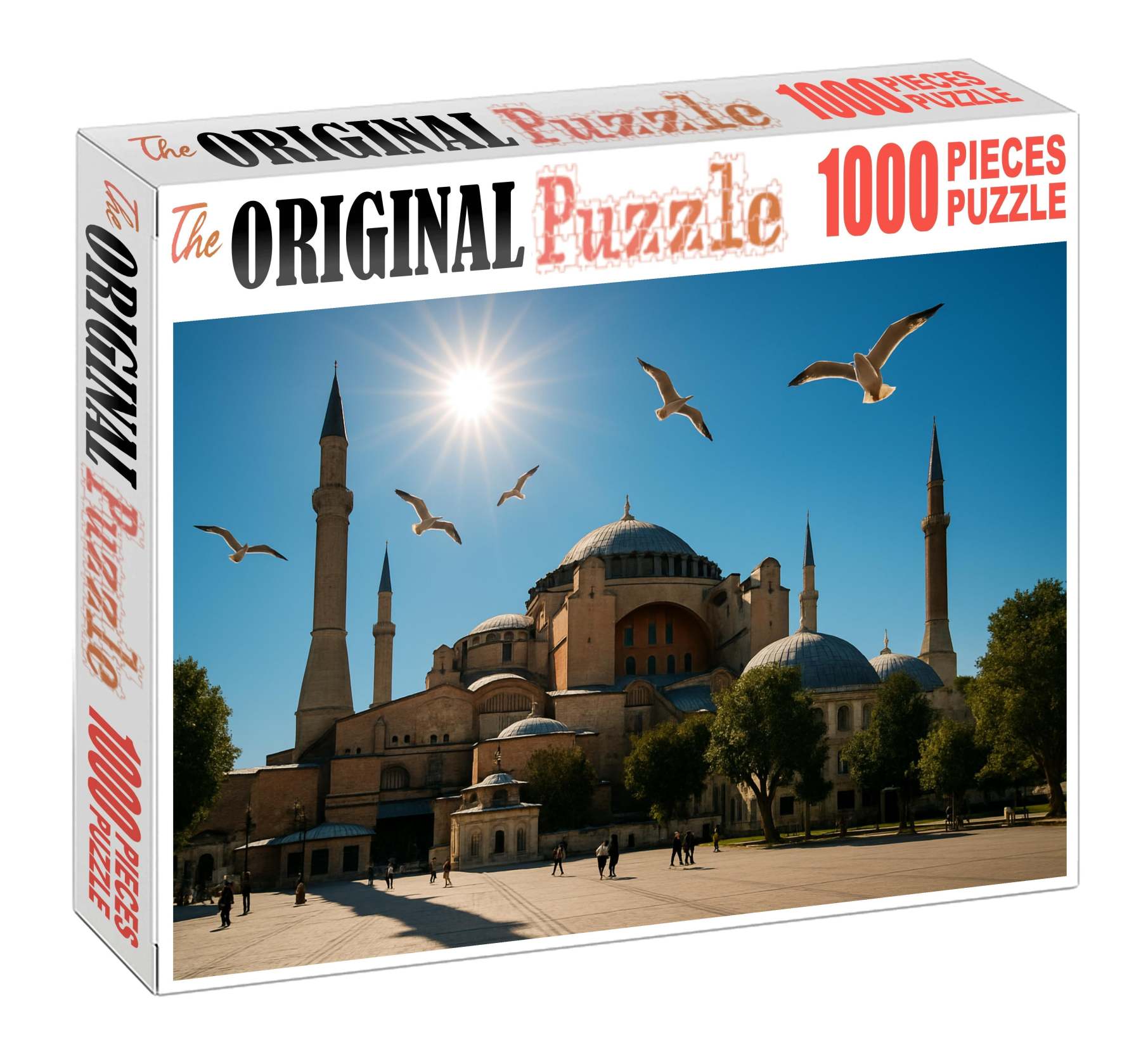 Hagia Sophia Located In Istanbul Turkey Recognized By 7492 Worldwide As A Historic Byzantine Masterpiece And Religious Symbol Easy Puzzles