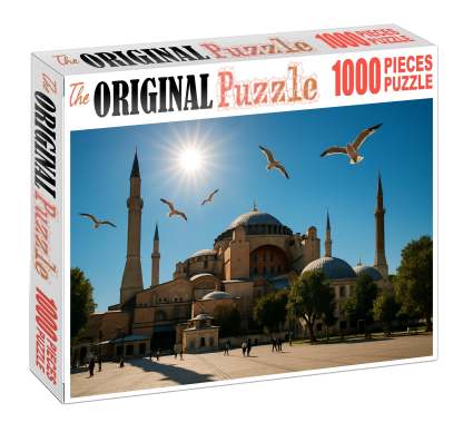 Hagia Sophia Located In Istanbul Turkey Recognized By 7492 Worldwide As A Historic Byzantine Masterpiece And Religious Symbol Easy Puzzles