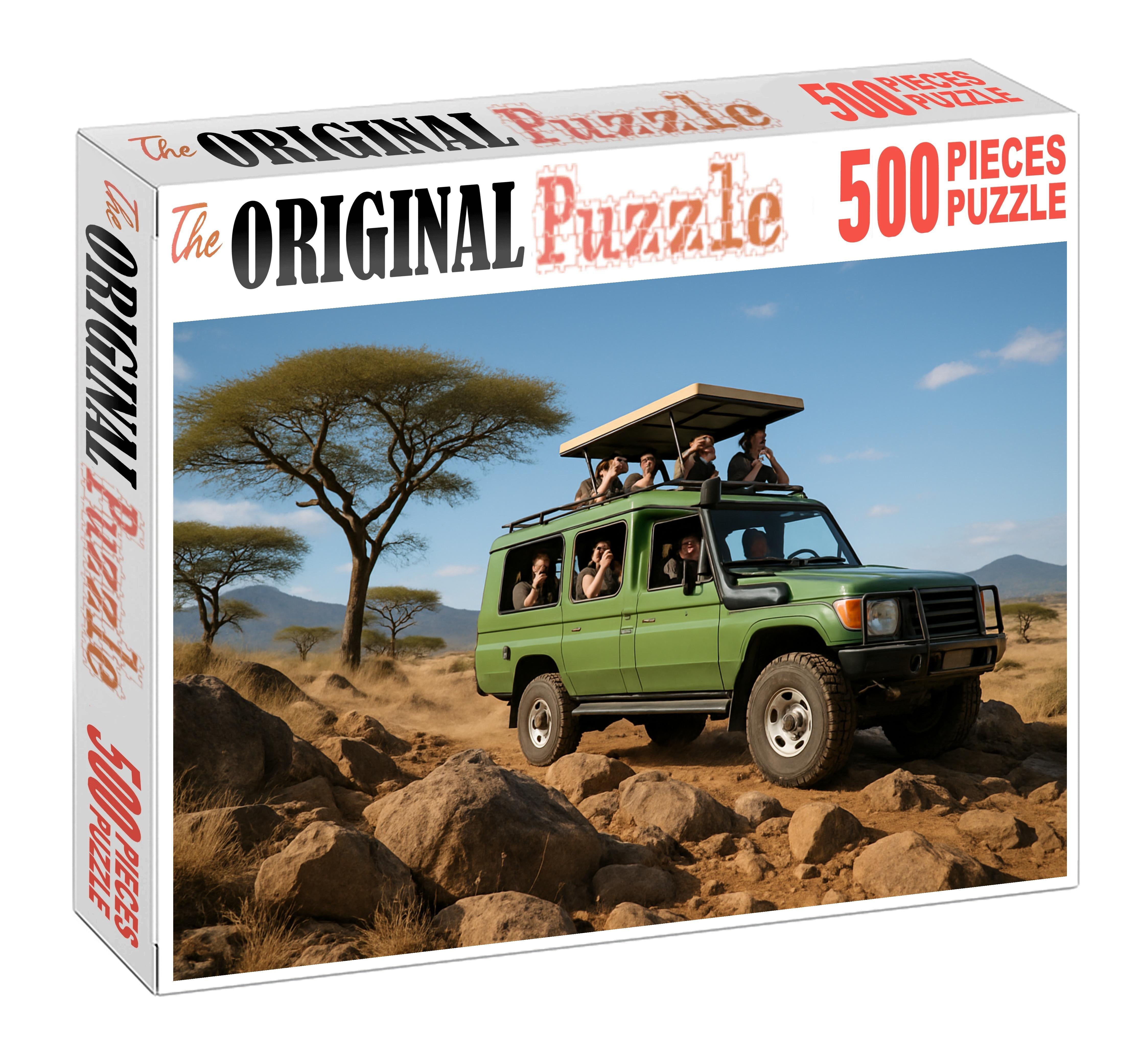 Biofuel-powered Off-road Safari Vehicle 100 Piece Puzzle