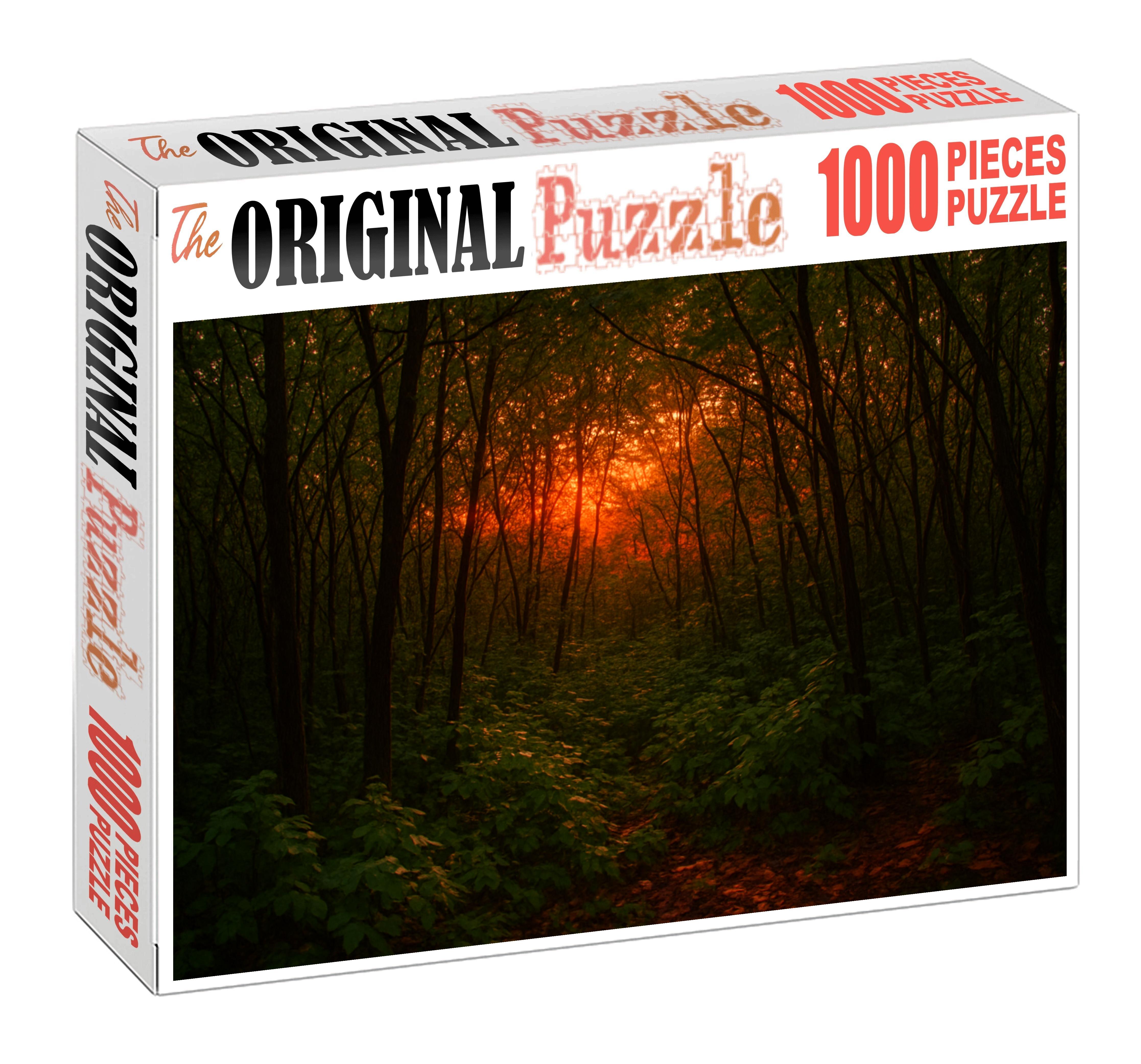 Sunset Thicket Unique Puzzle Design