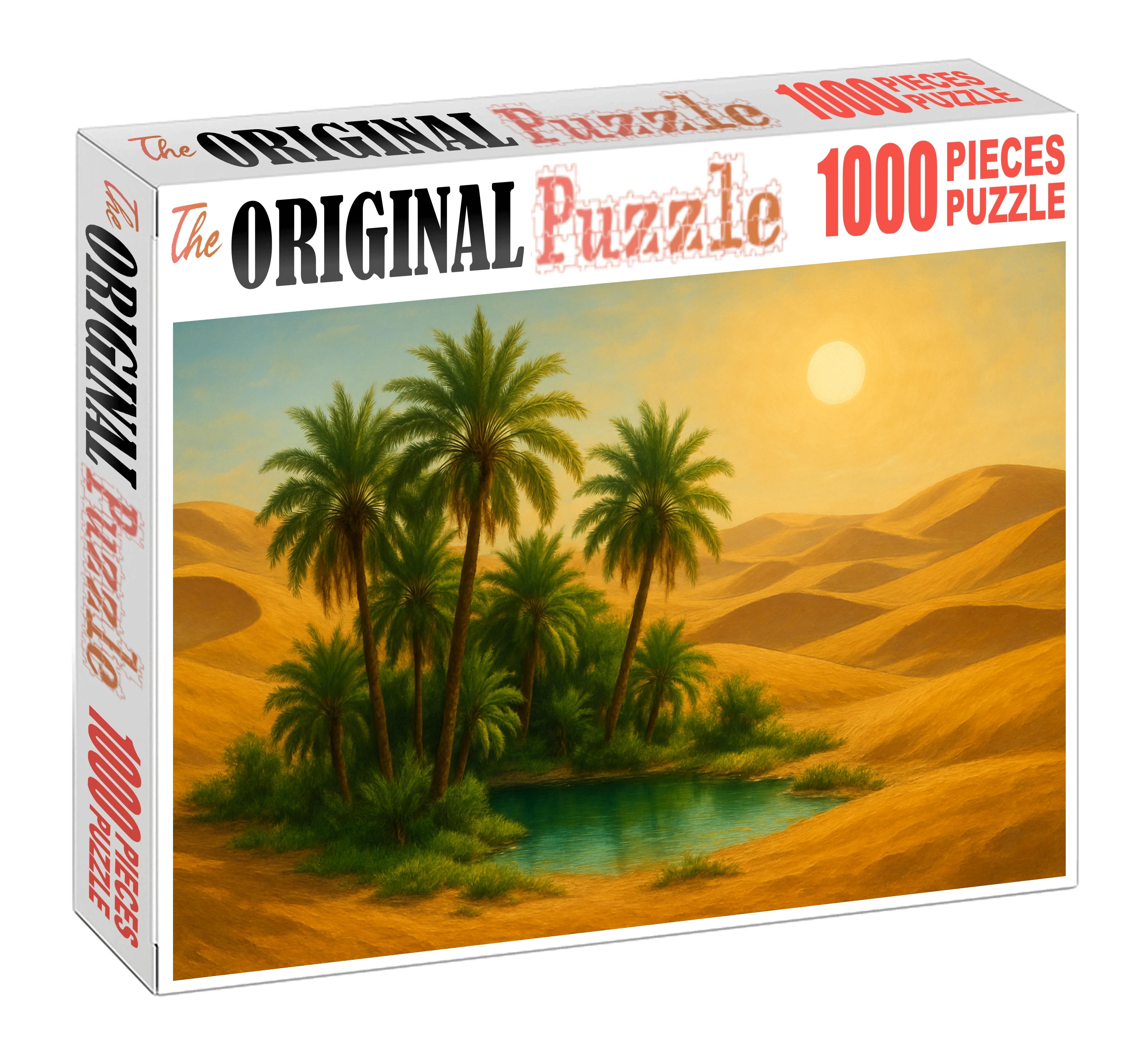 Emerald Oasis Refuge 200 Piece Puzzle