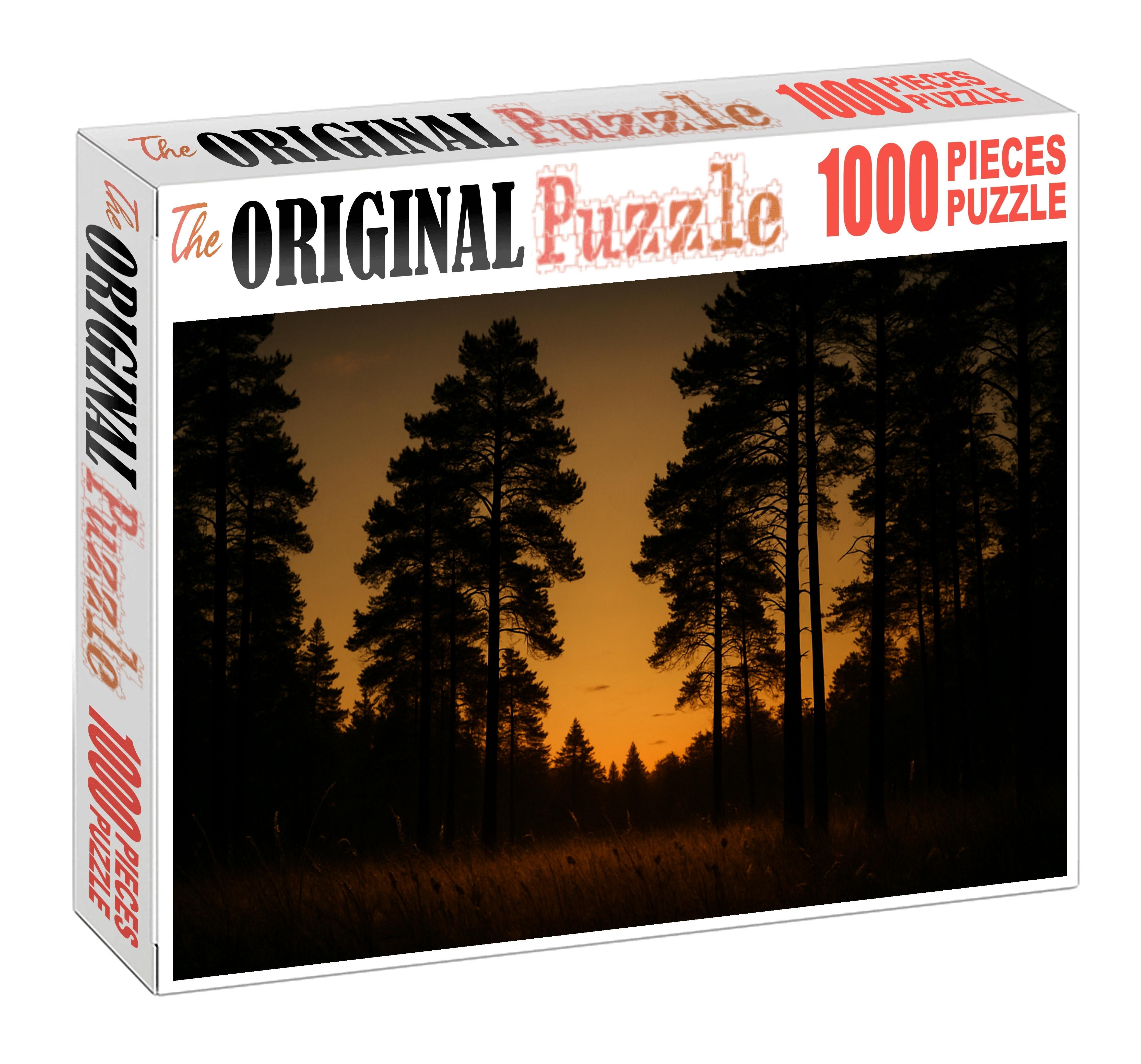 Golden Twilight Wood 100 Piece Puzzle