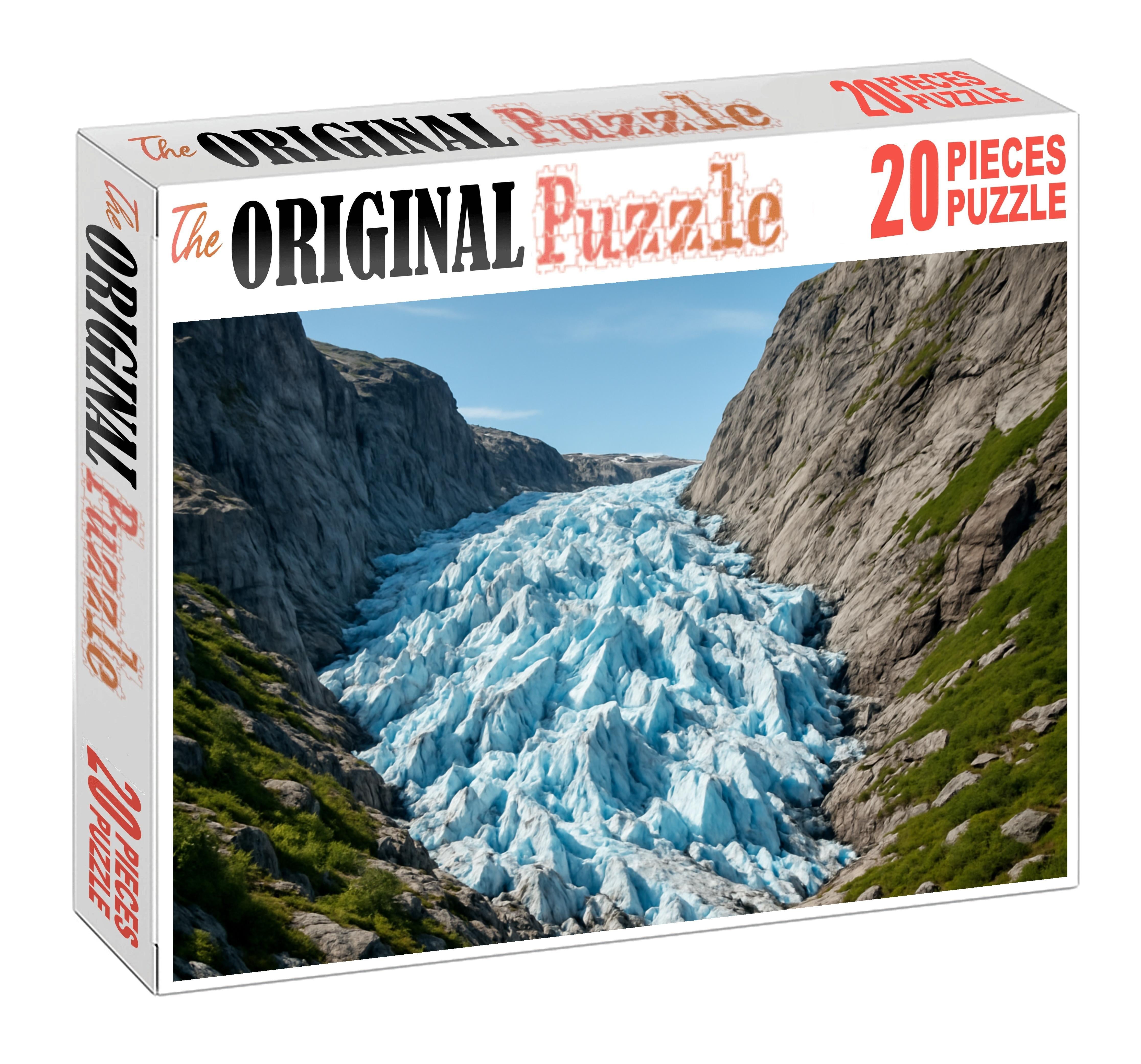 Crystal Icefall Ravine 300 Piece Puzzle