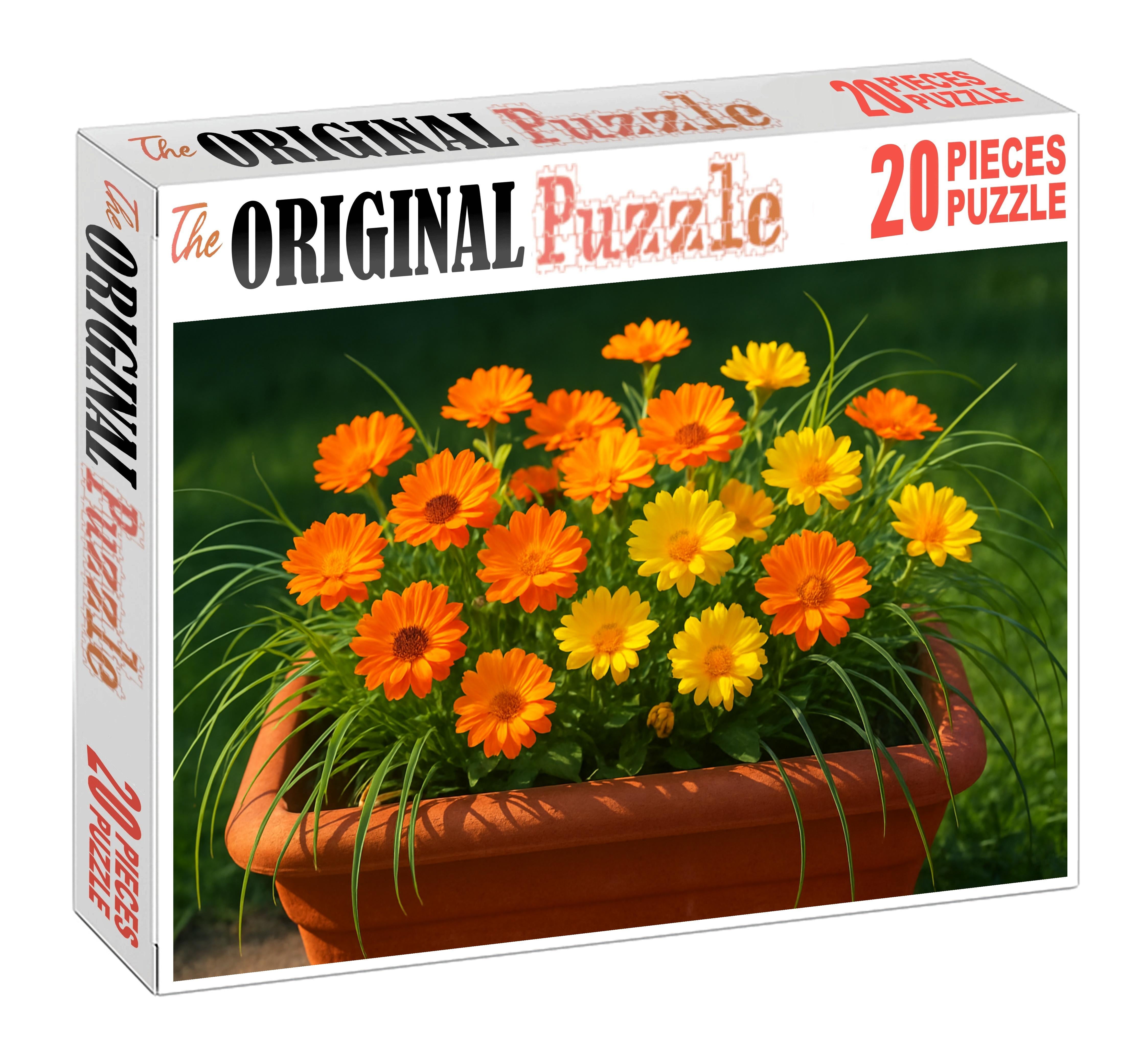 Sunburst Terrace Planter 50 Piece Puzzle