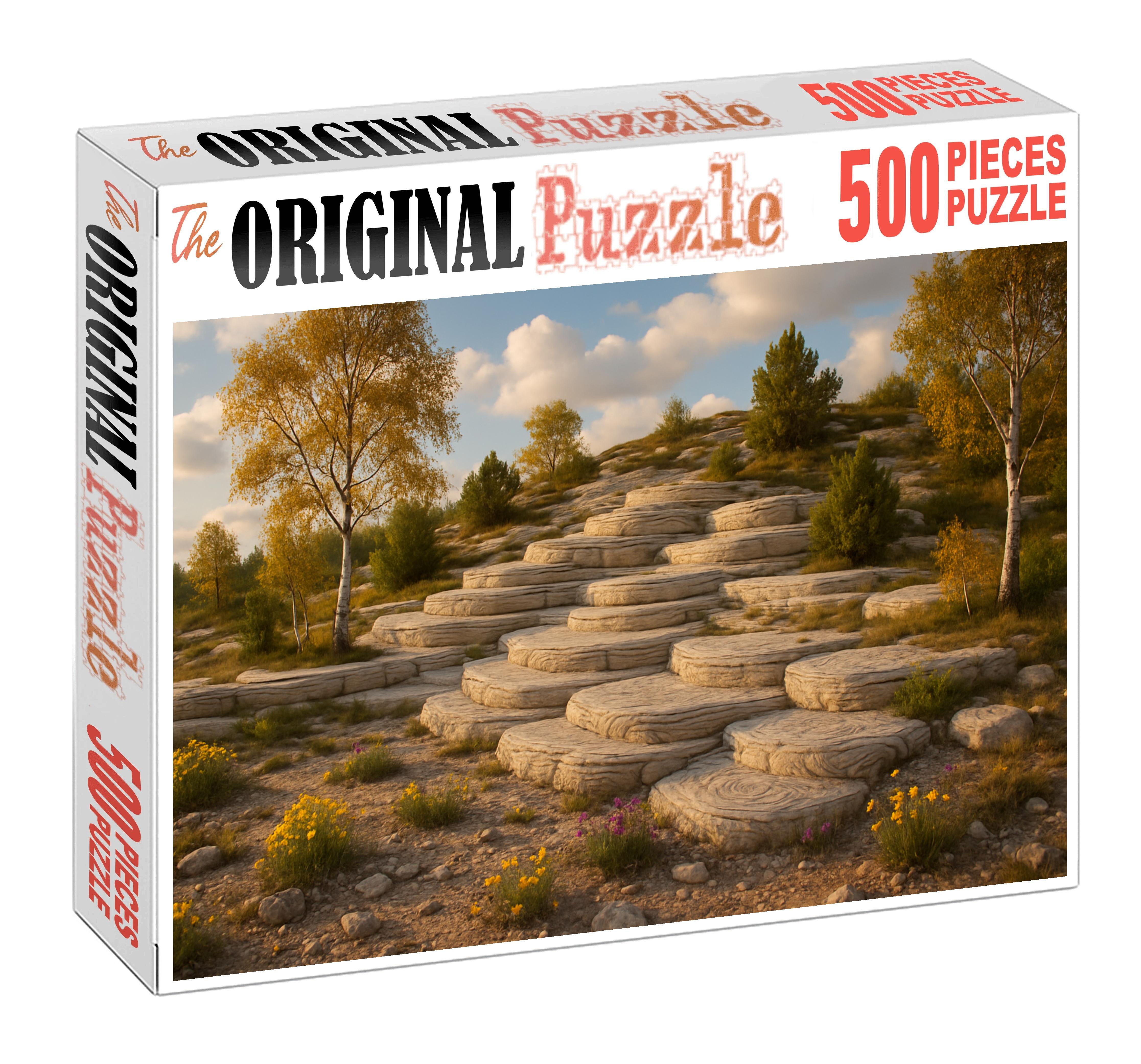 Sun-dappled Limestone Terrace Puzzle Collection