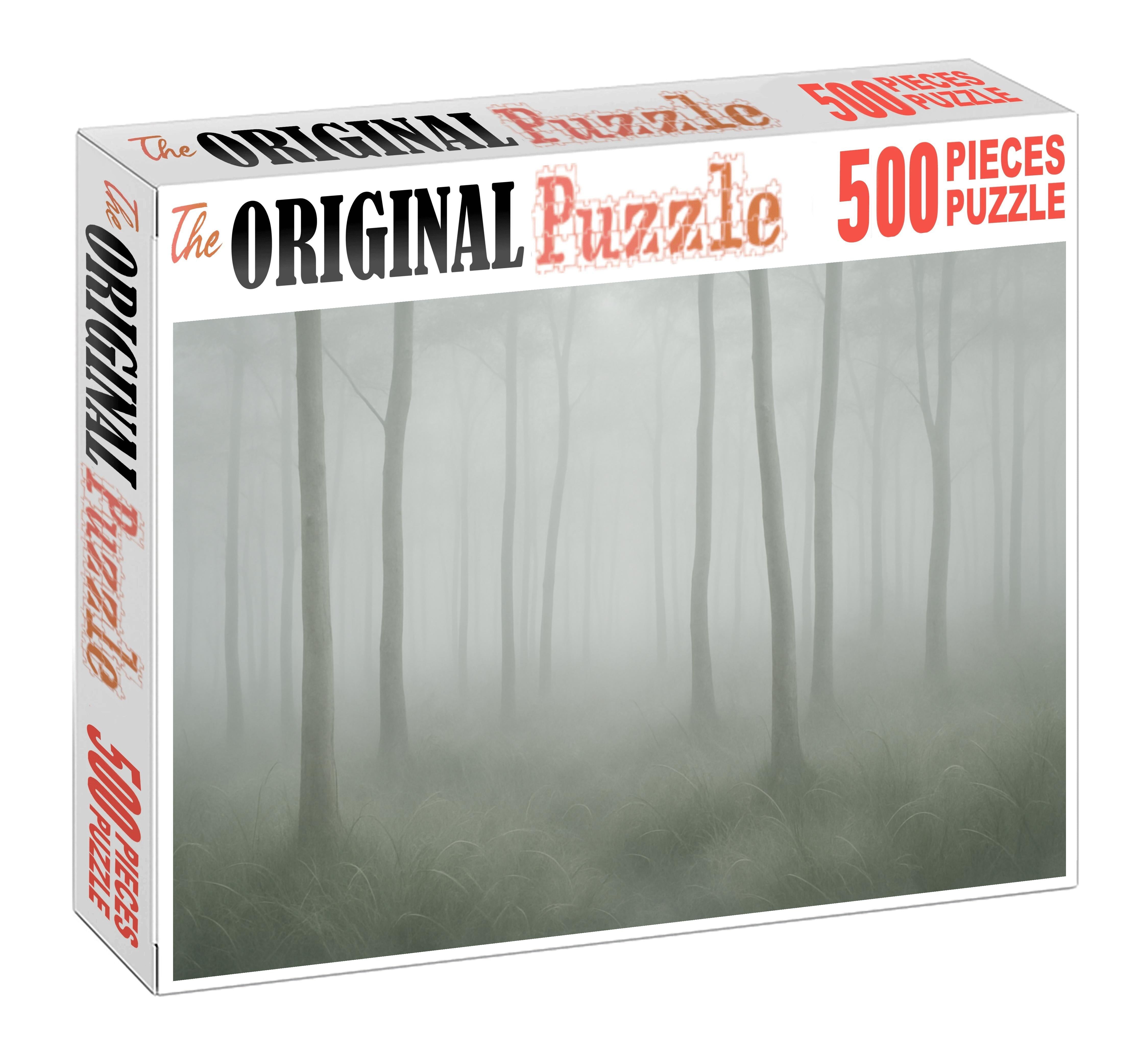 Silver Mist Glade Large Format Puzzle