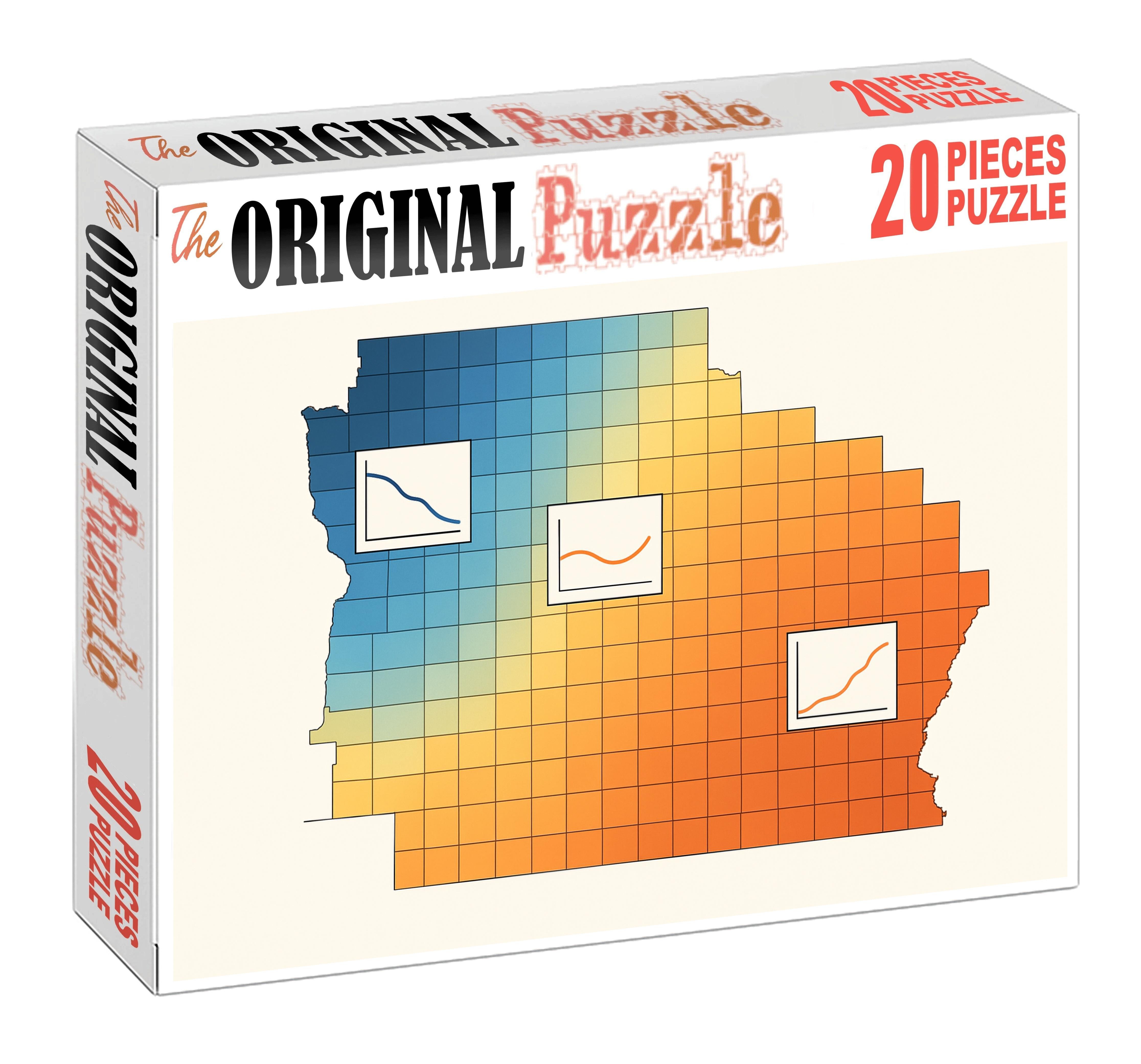 Population Growth Change Map Puzzle Collection