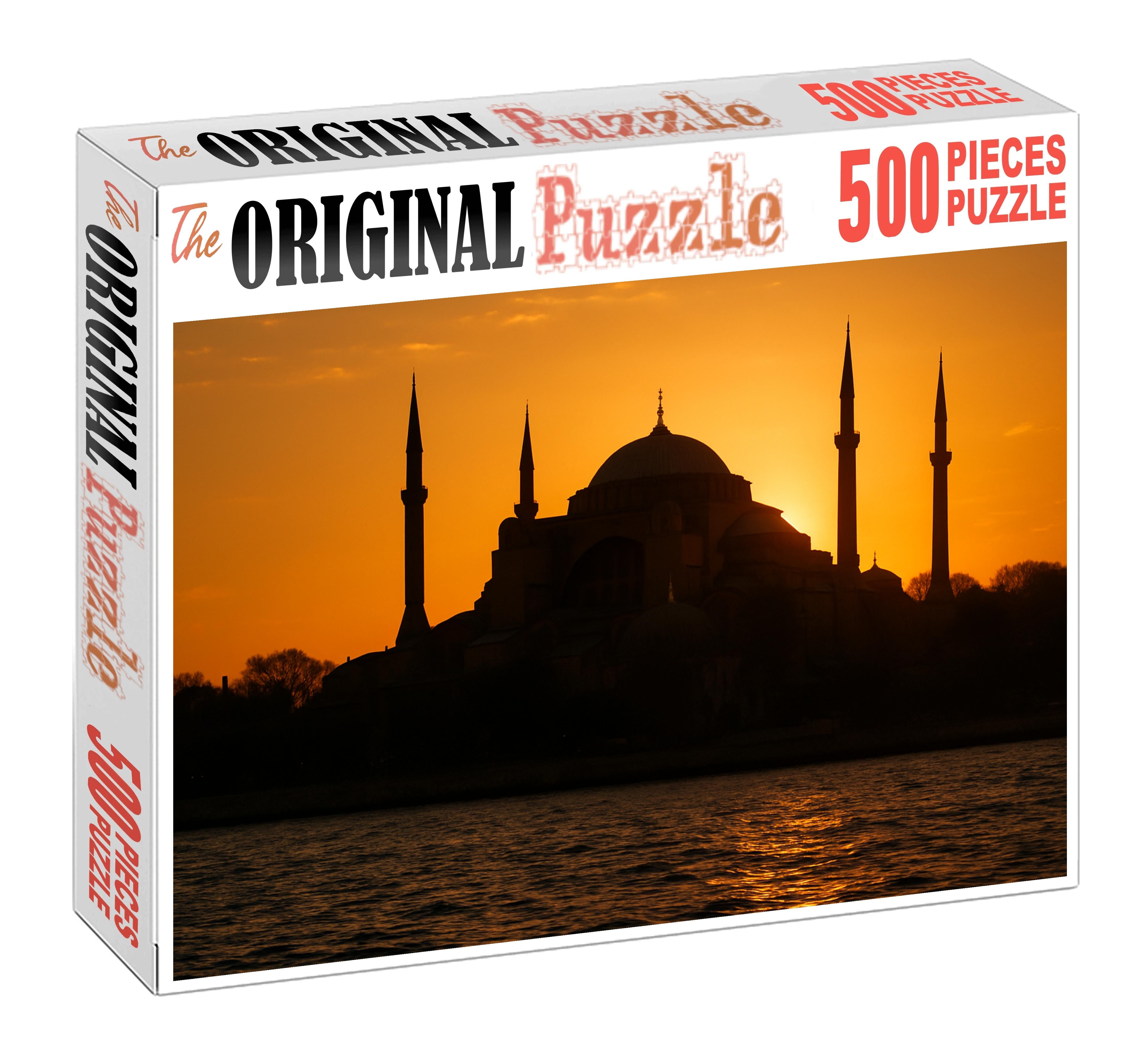 Hagia Sophia Istanbul Turkey Recognized By 6783 Globally For Architectural Innovation And Historical Significance Puzzle Fun
