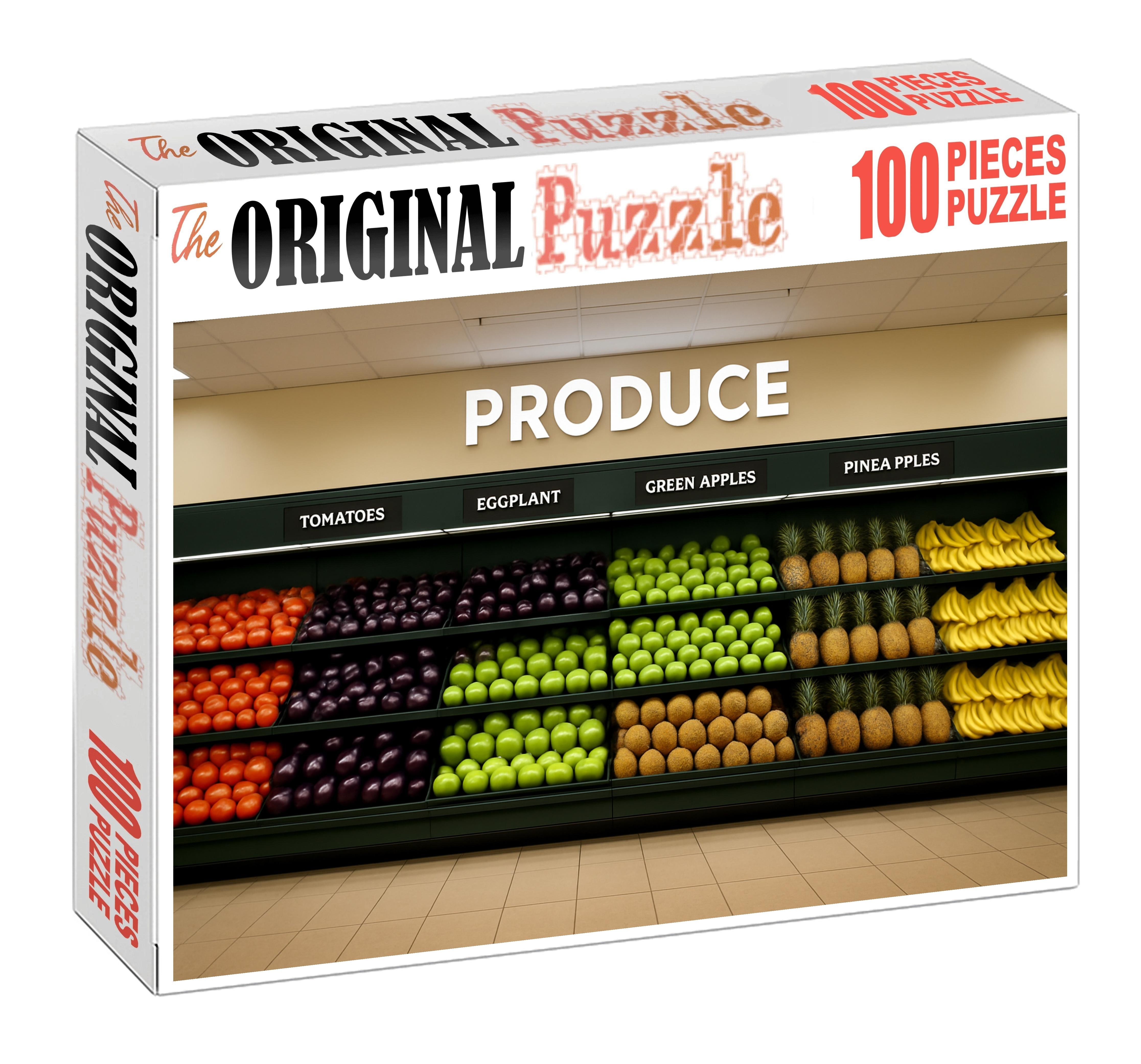 Market Aisle Panorama Puzzle Challenge