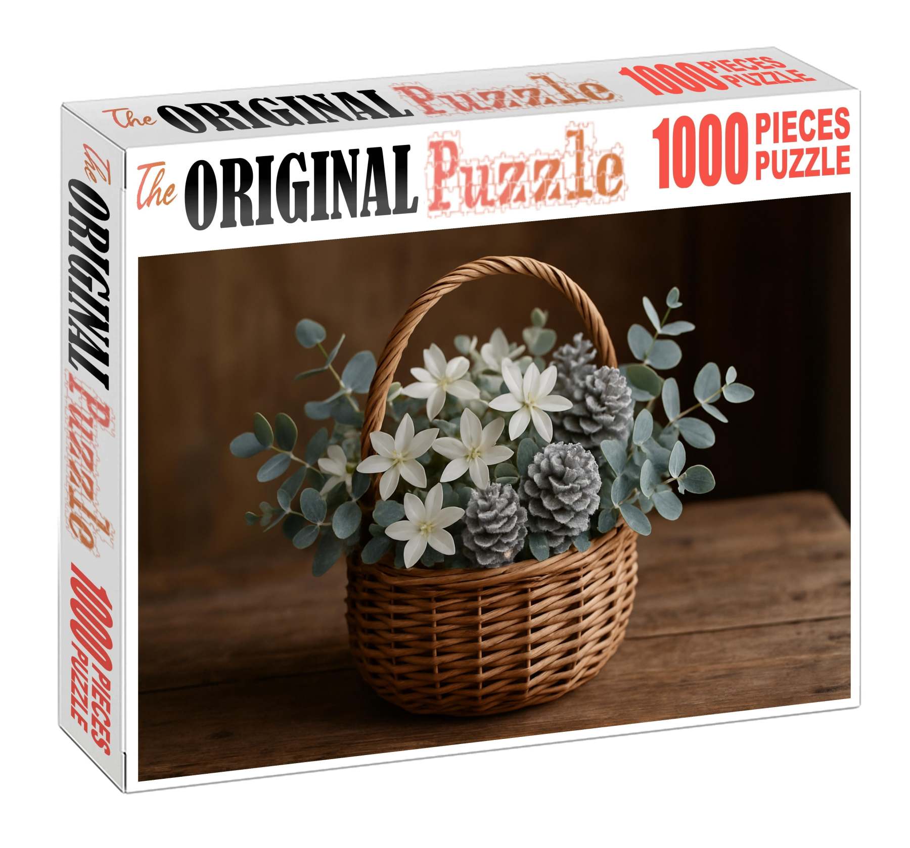 Frost-kissed Winter Basket Puzzle Collection