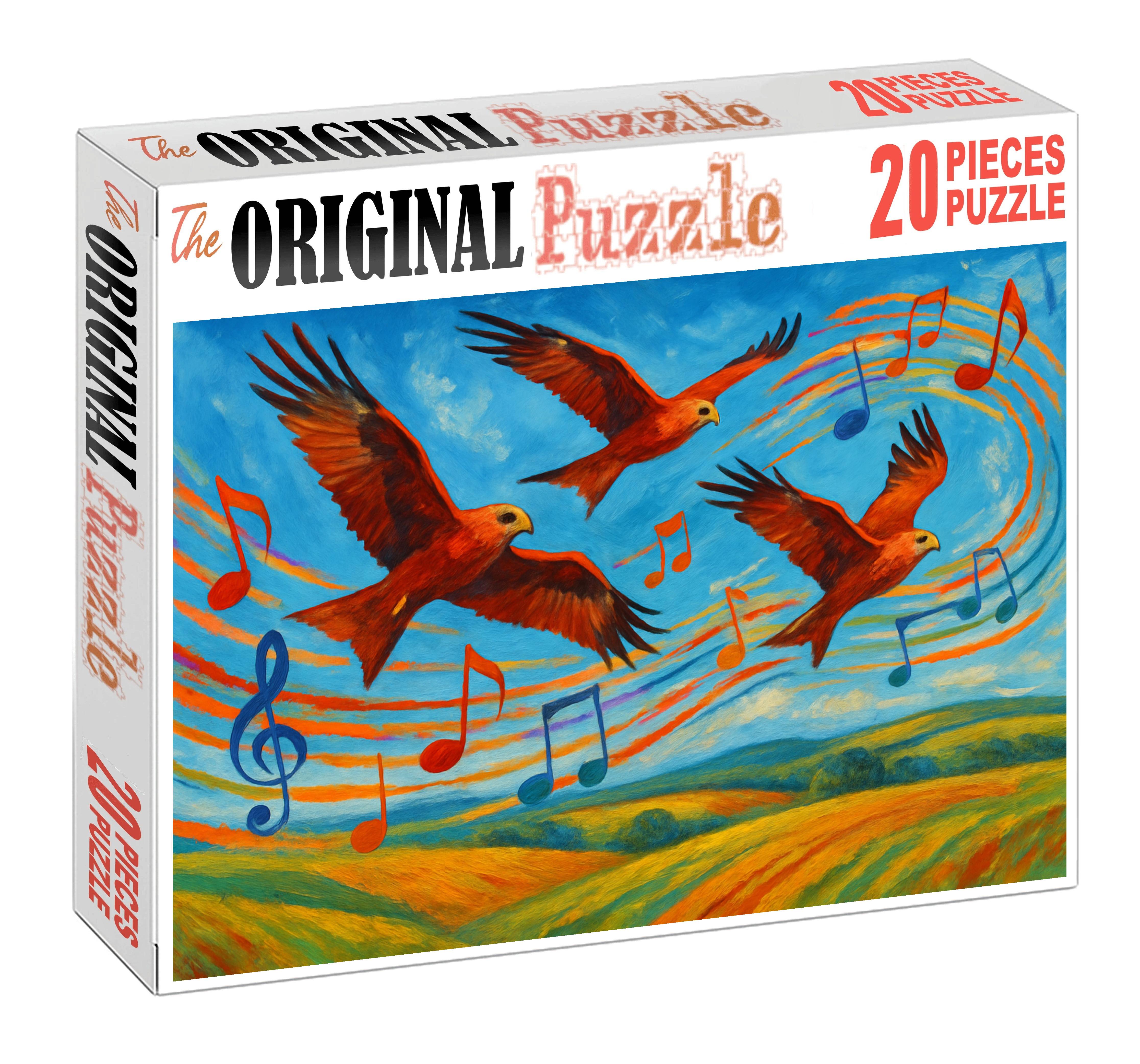 Crimson Kite Cloud Voyage 500 Piece Puzzle