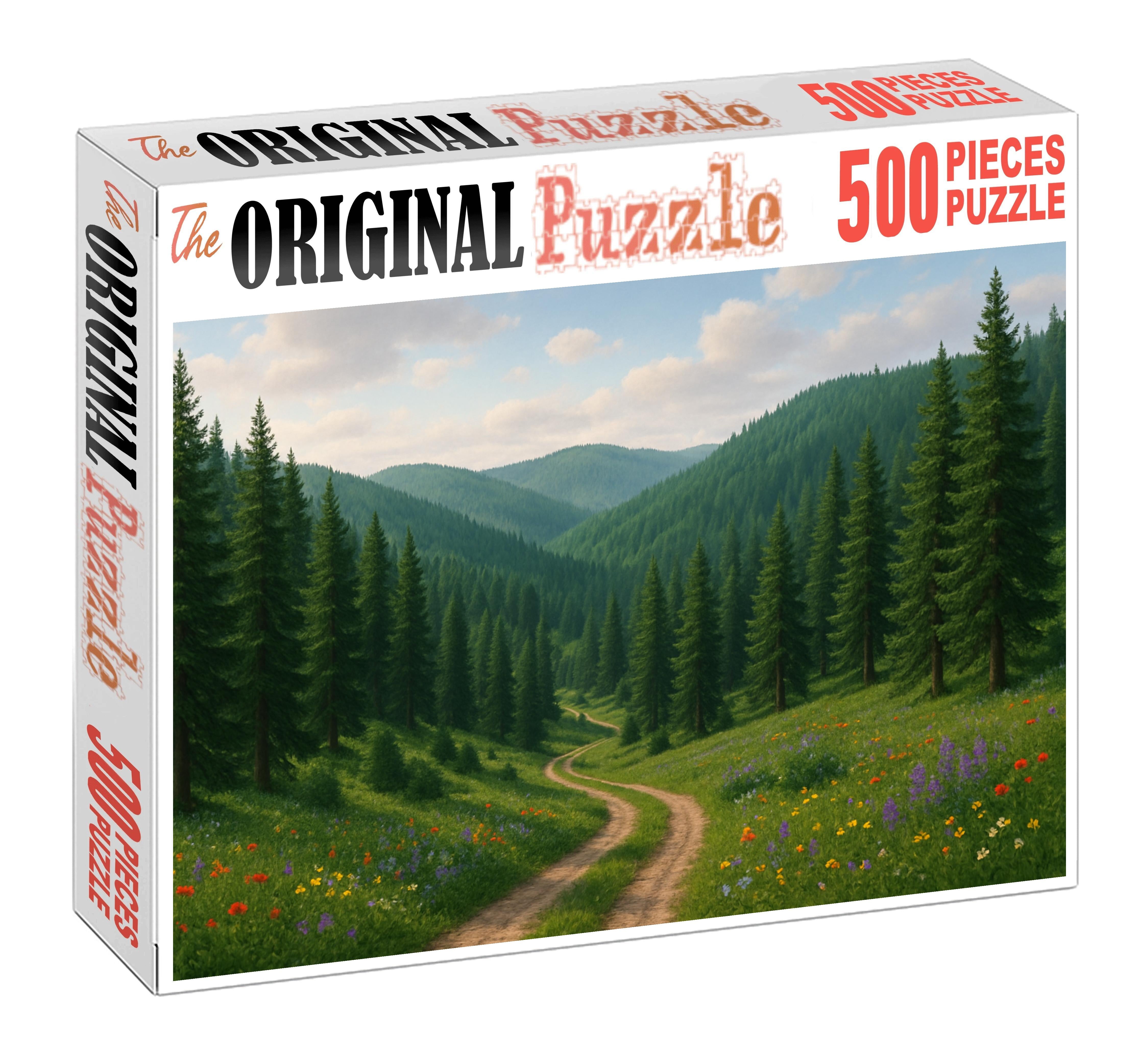 Whispering Pine Foothills Unique Puzzle Design