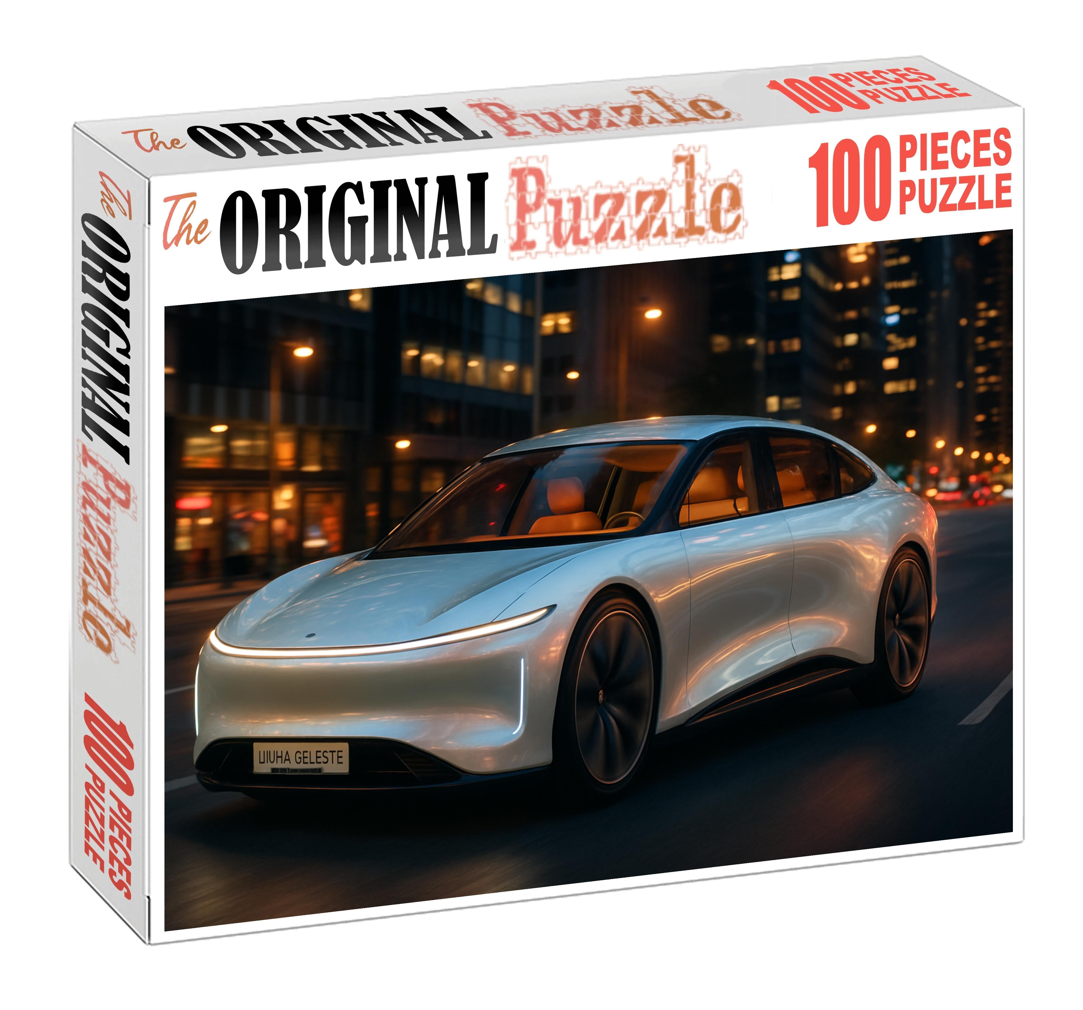 Lumia Celeste Electric Luxe Four-door Performance Saloon 20 Piece Puzzle