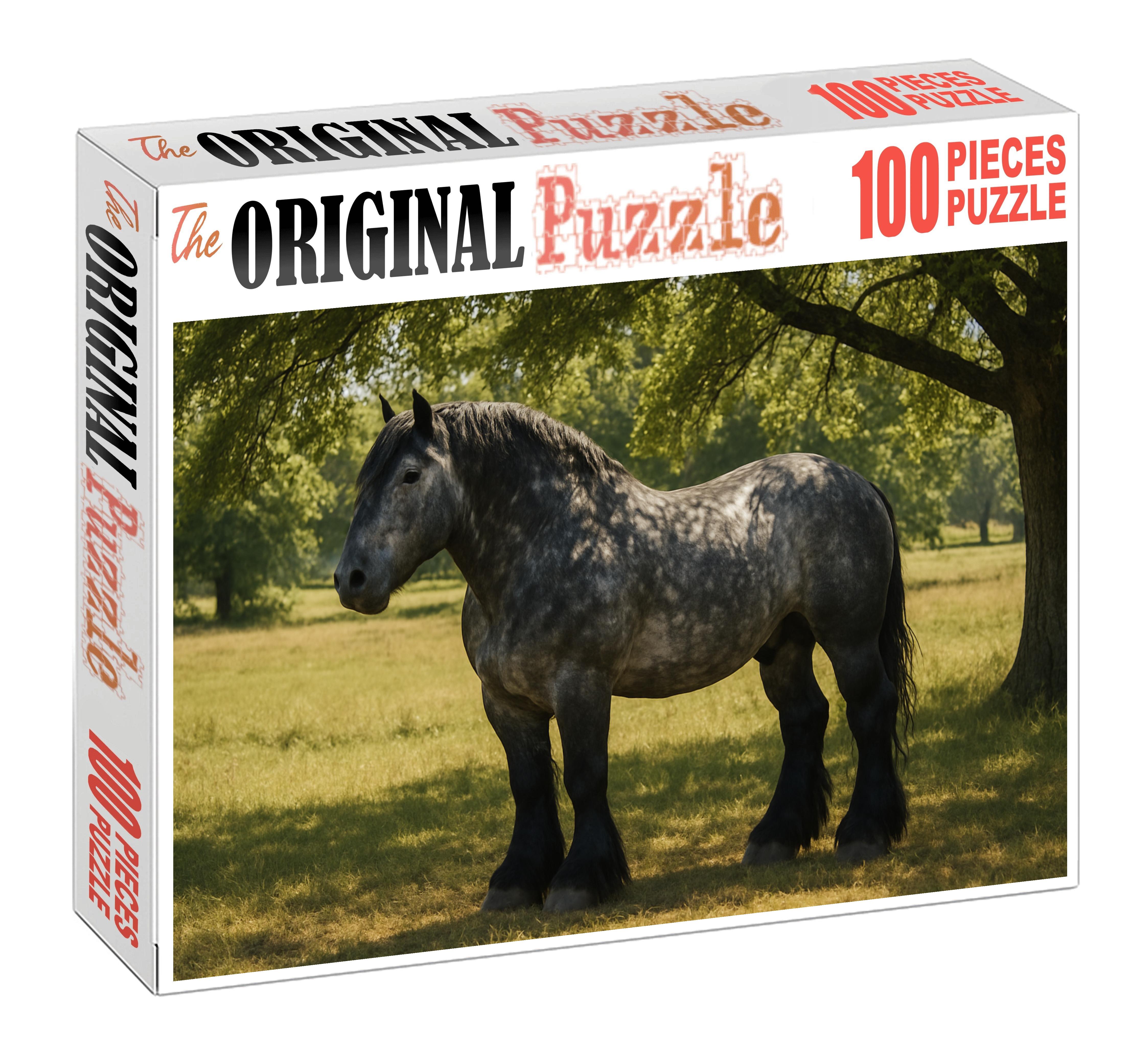 Stormy Granite Draft Large Format Puzzle