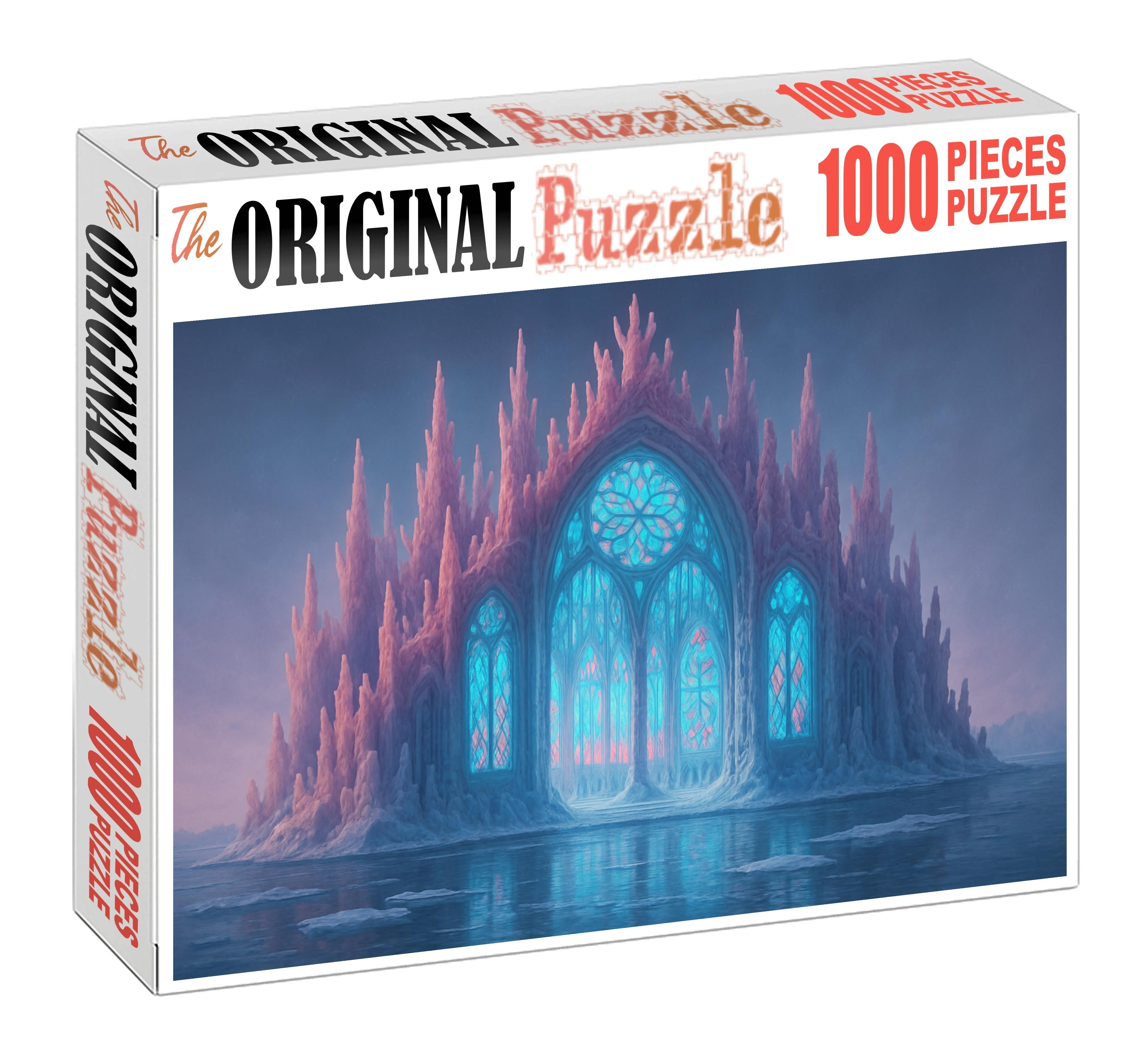 The Coral Cathedral Of Frozen Tides Large Format Puzzle