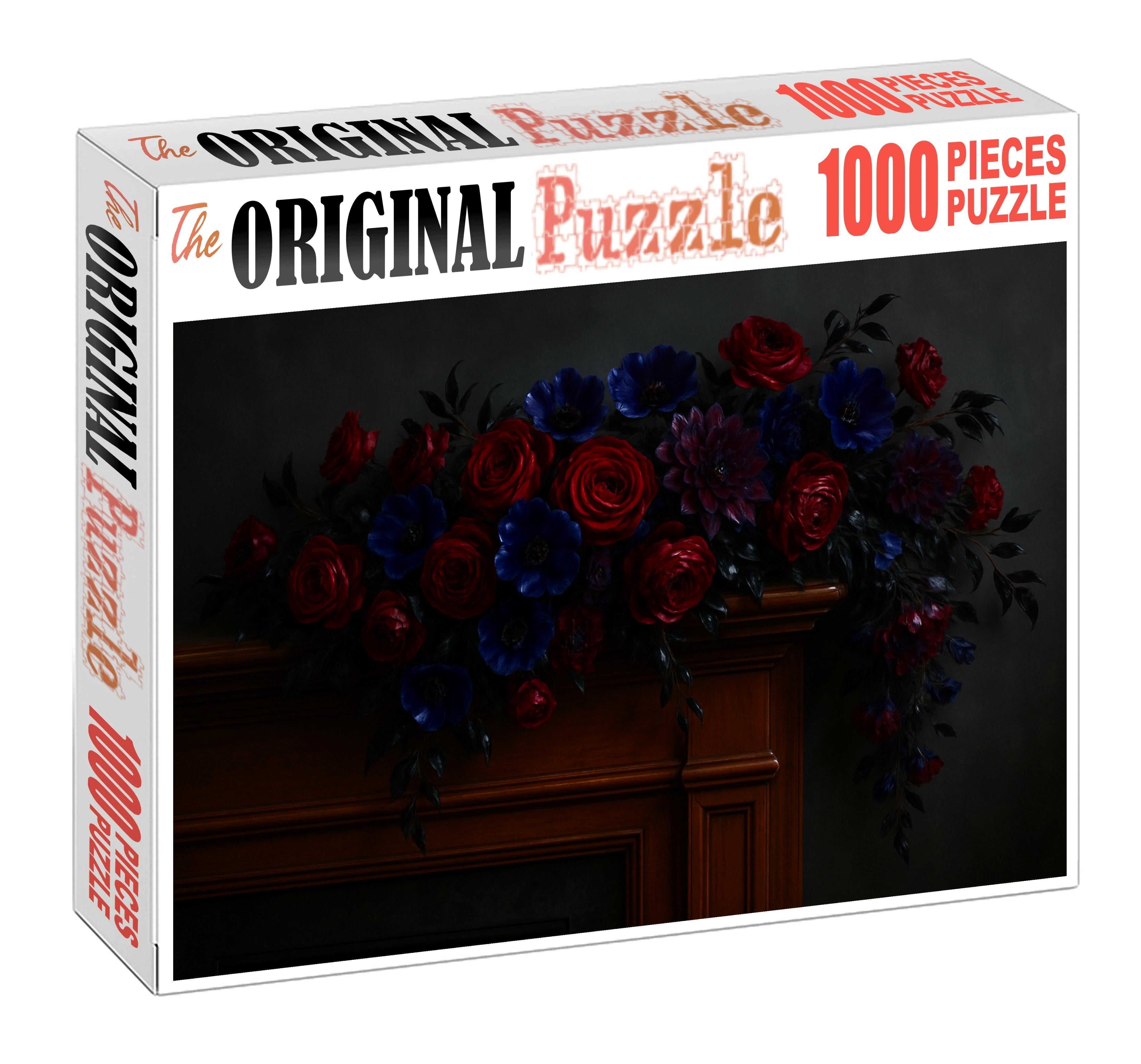 Regal Evening Garland Deep Hues In A Cascading Design Family Puzzles