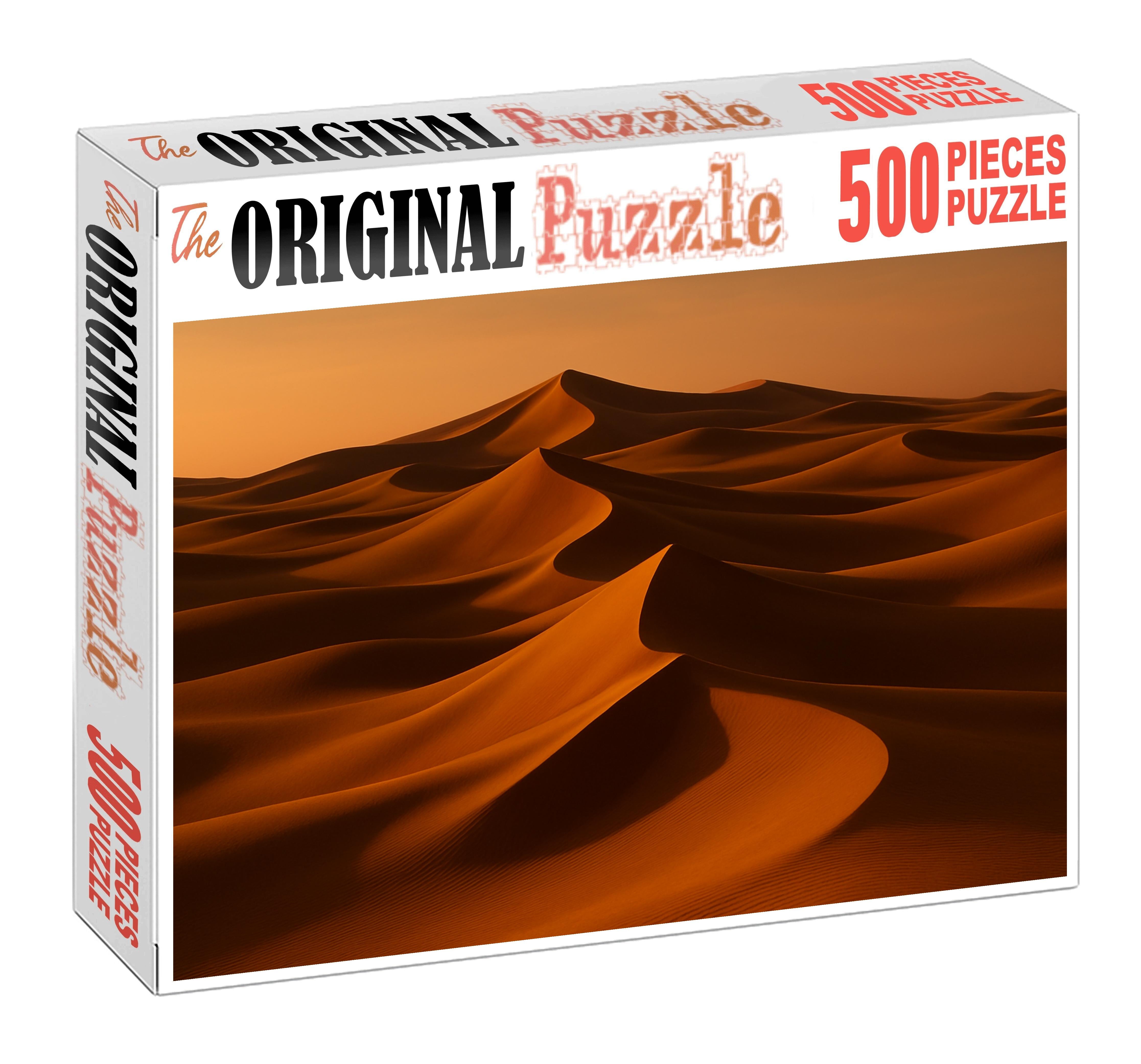 Amber Mirage Dunes 1000 Piece Puzzle