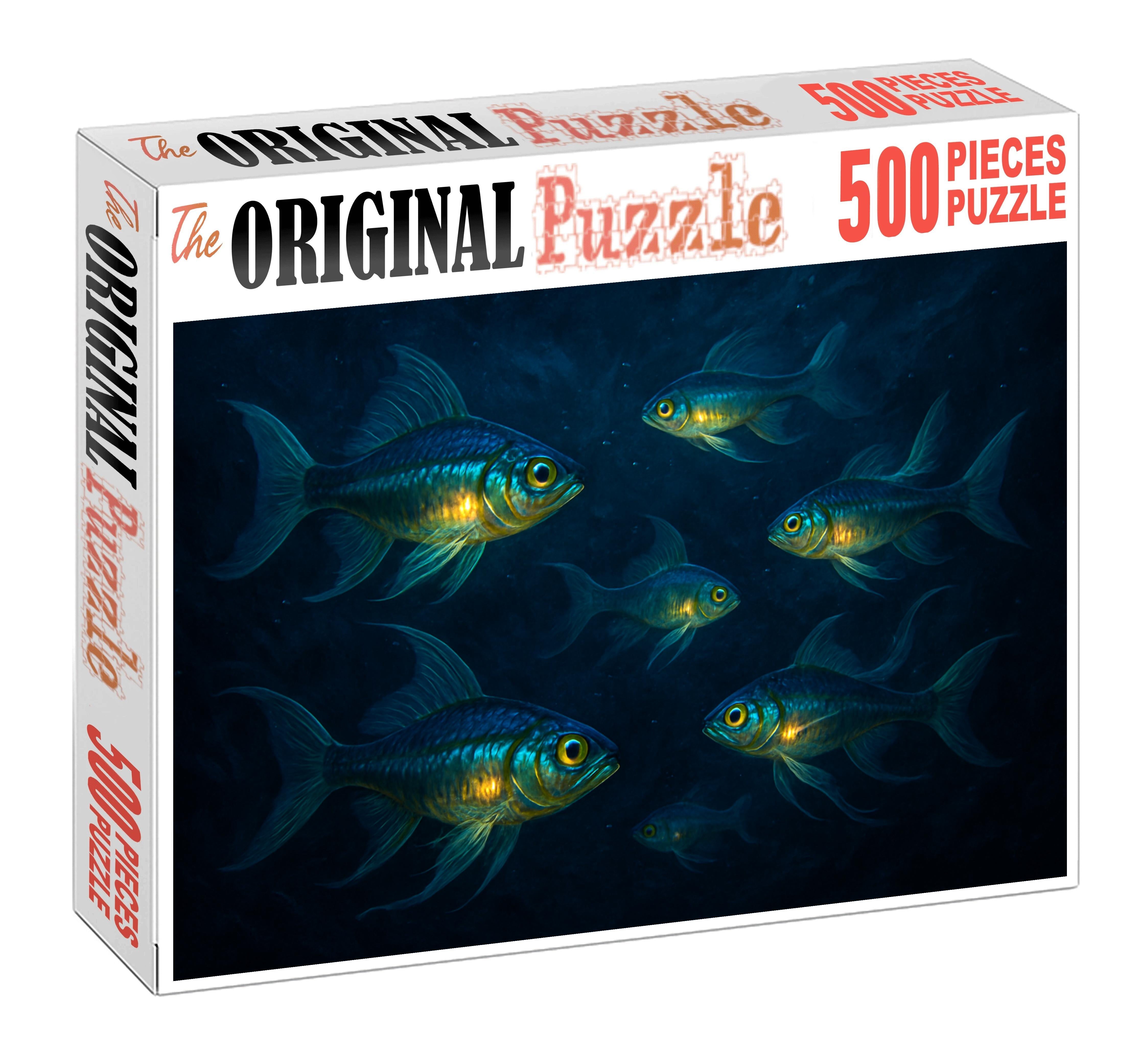 The Lanternfish Serenade Custom Jigsaw Puzzle