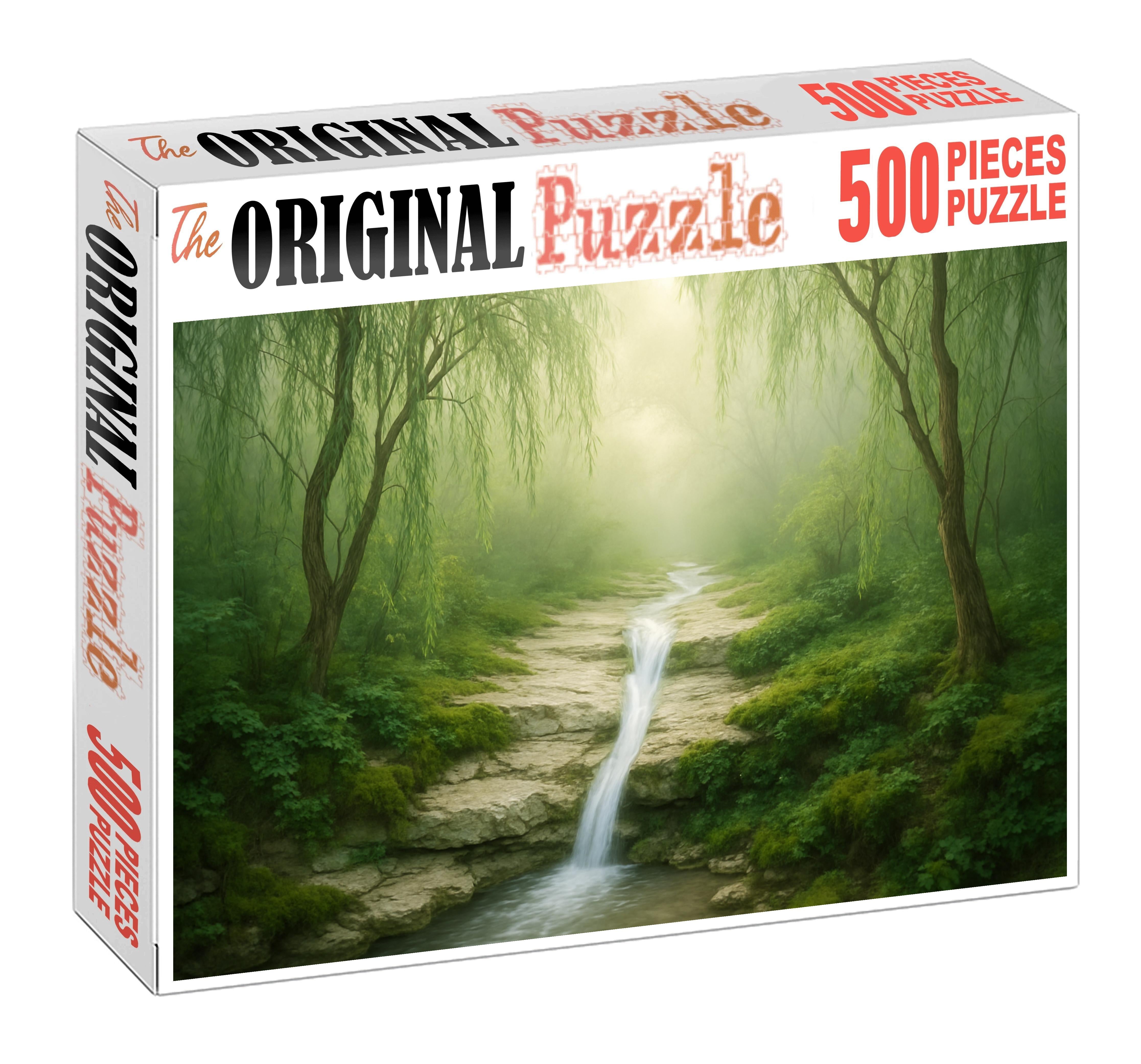 Silver Thread Creekfall Large Format Puzzle